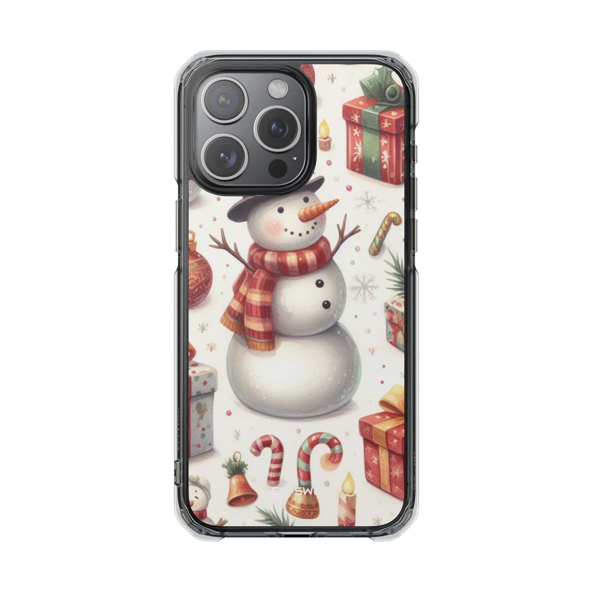 Snowman Welcomes Joy iPhone Case - Impact