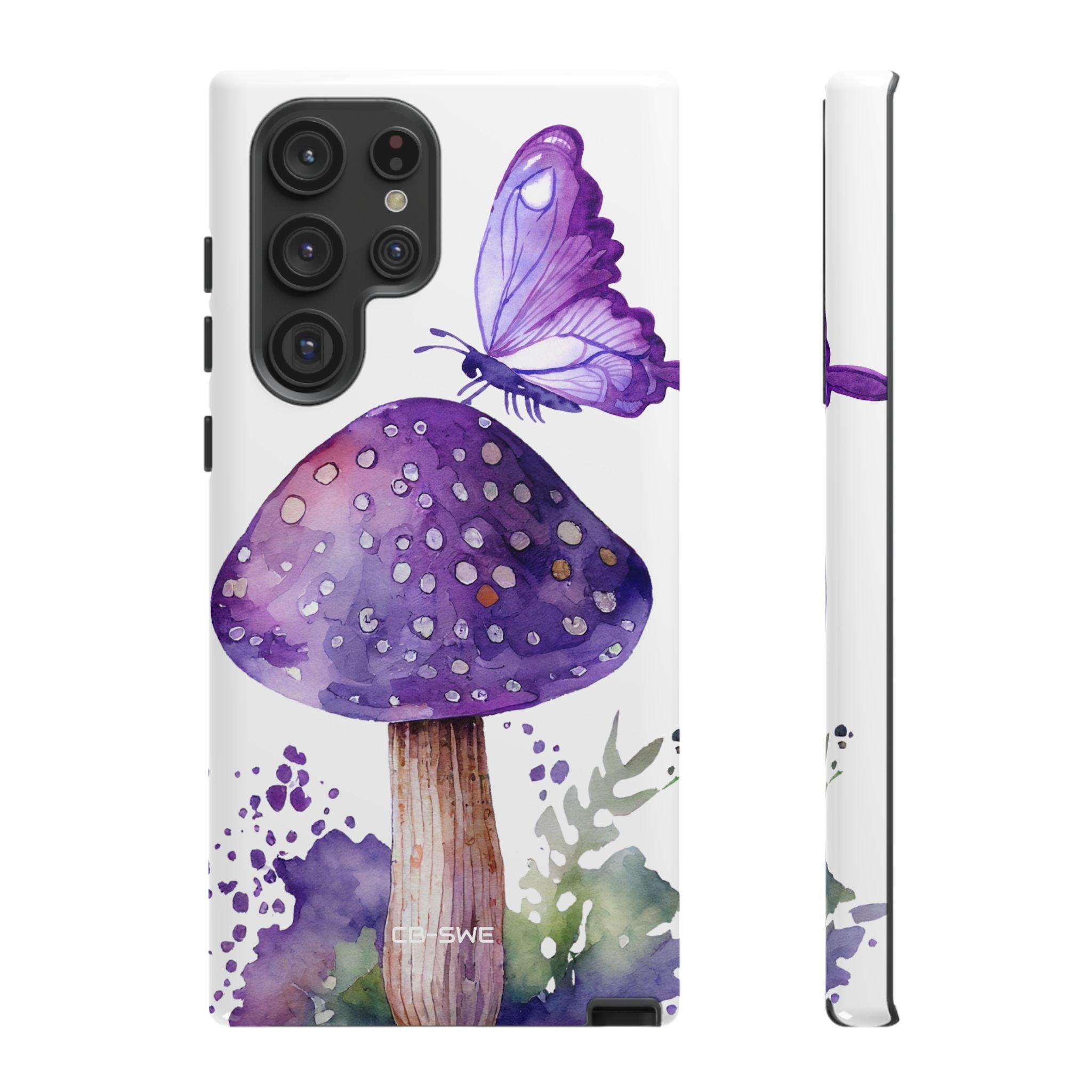 Whimsical Butterfly Perch - Samsung Case
