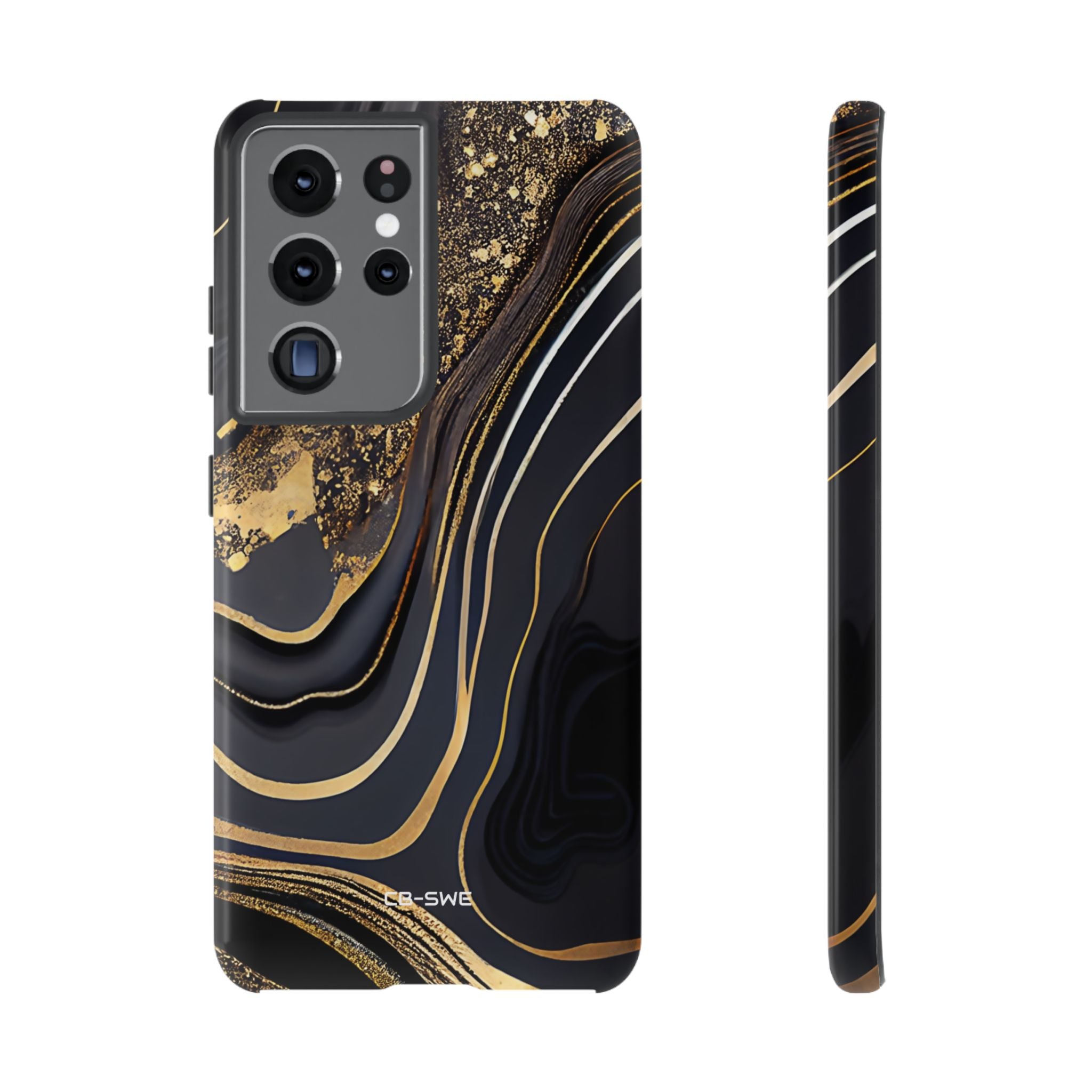 Elegant Gold Streams - Samsung Case