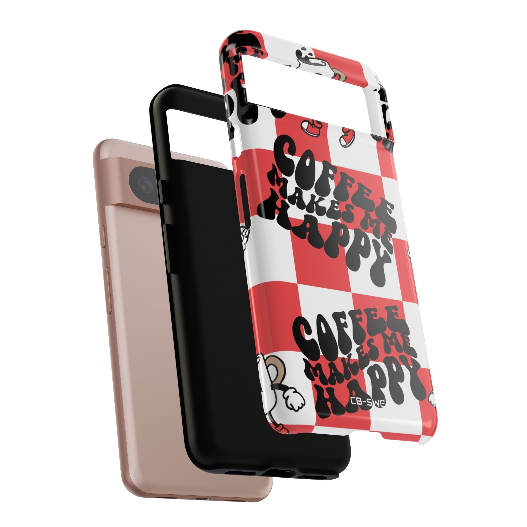 Joyful Coffee Celebration - Google Pixel Case