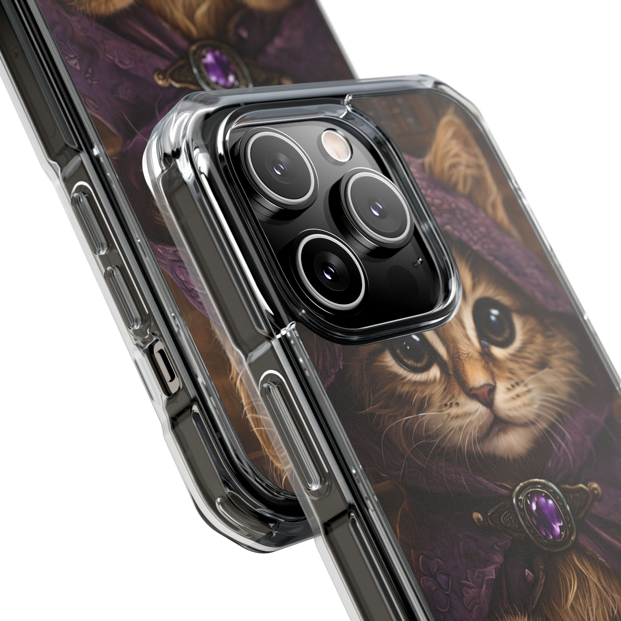 Mystical Wizard Cat iPhone Case - Impact