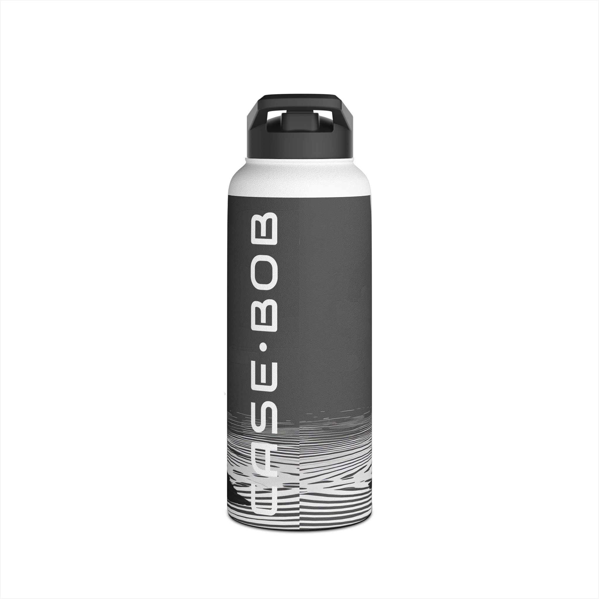 Moonlit Silence - Stainless Steel Water Bottle