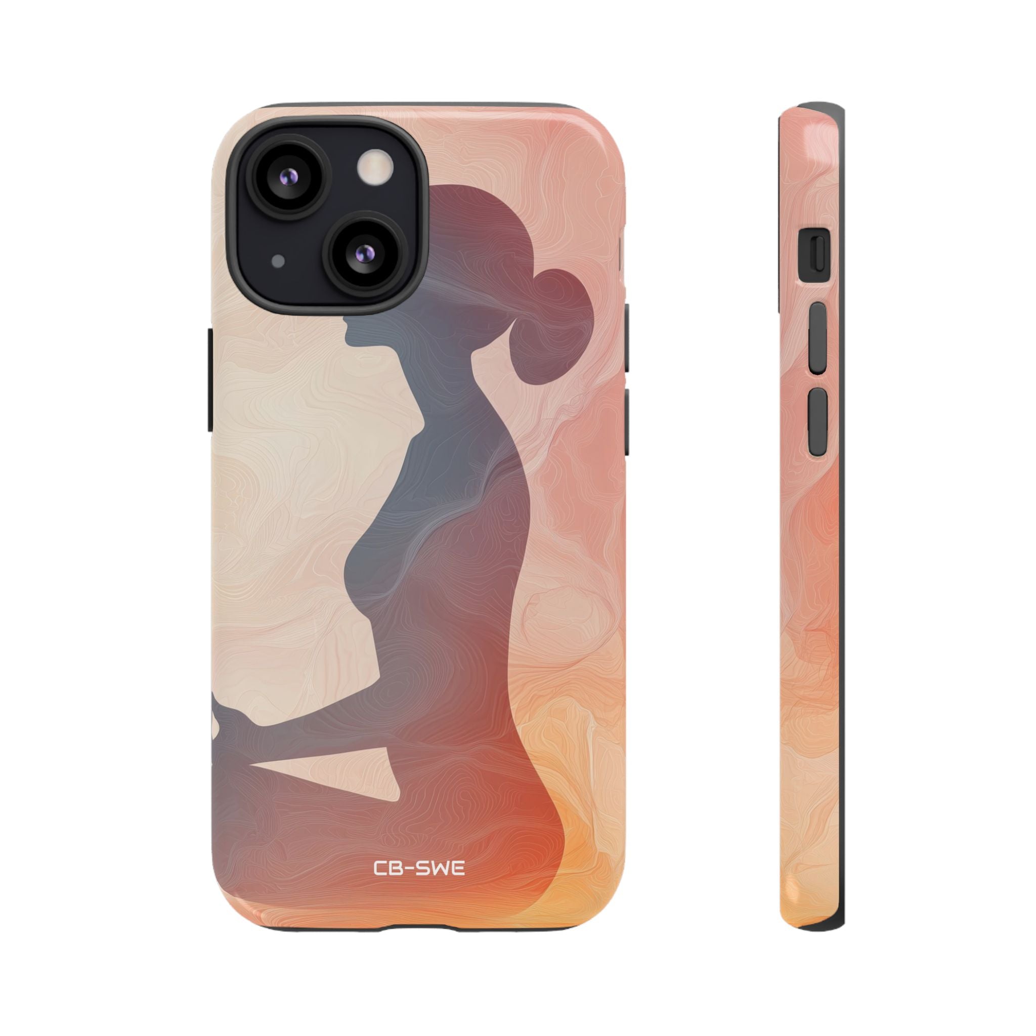 Meditator Embraces Flow - iPhone Case