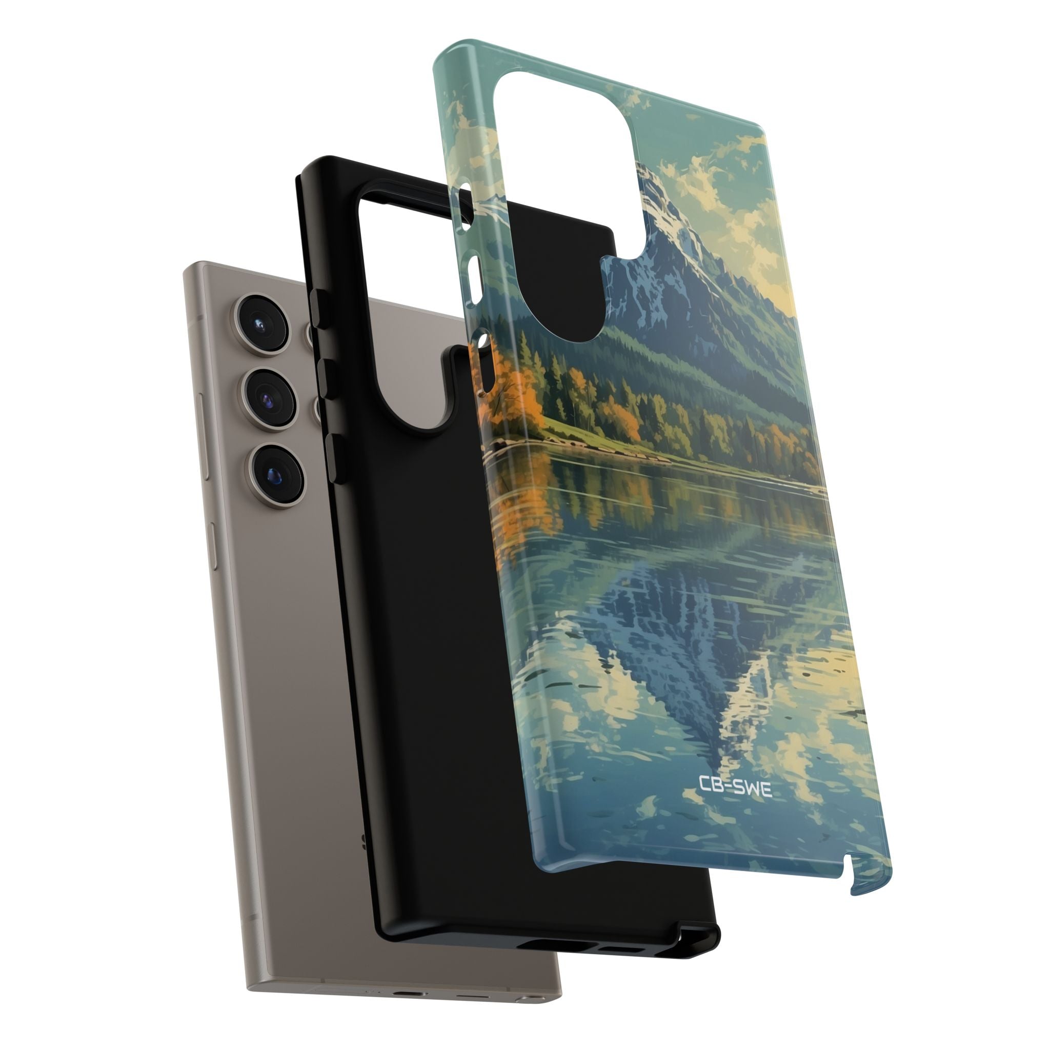 Mountain Reflects Calm - Samsung Case