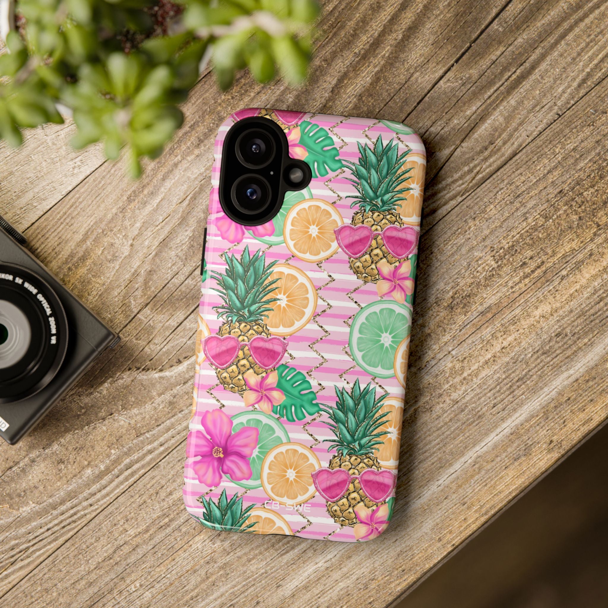 Tropical Fruits Dance - iPhone Case