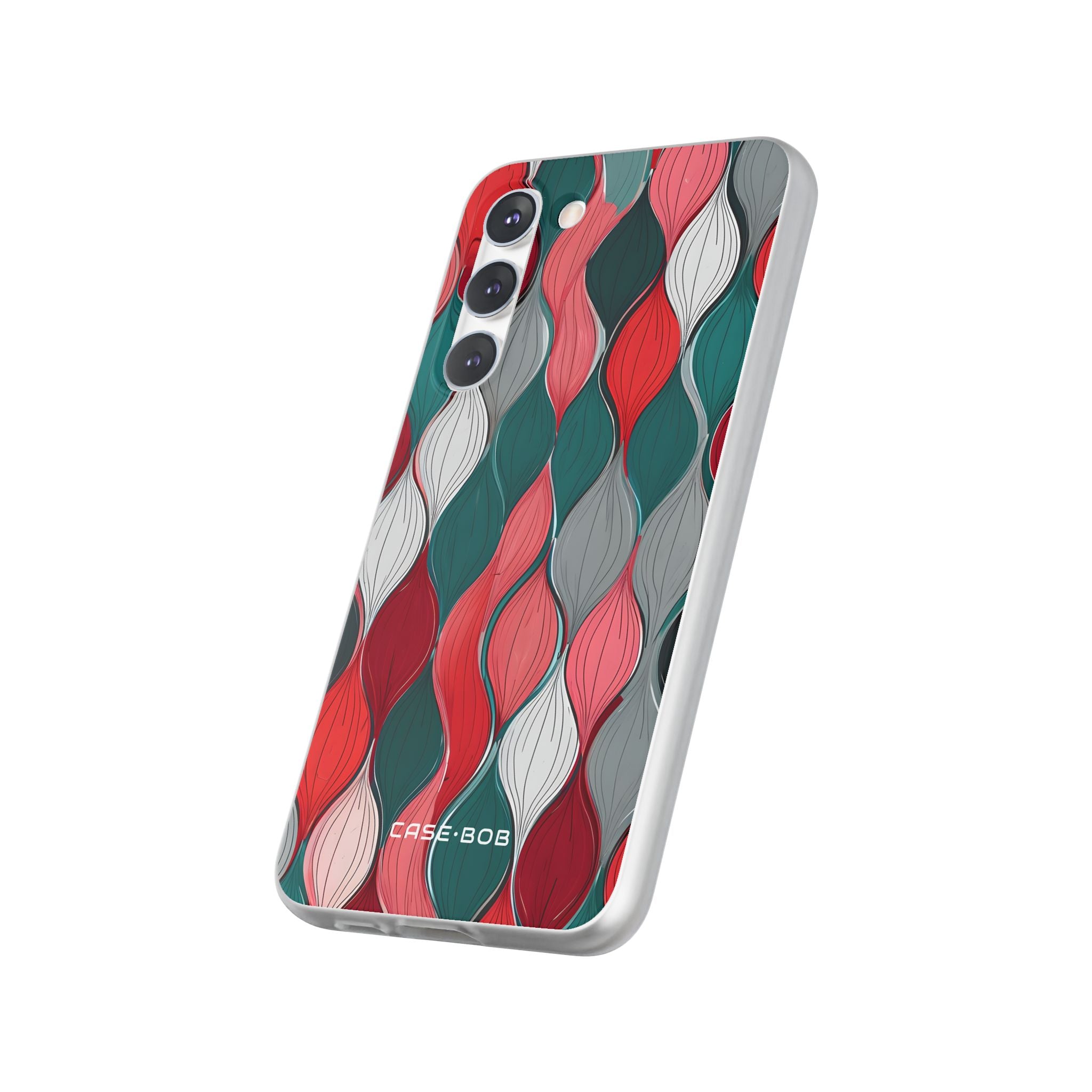Leaf Cascade Teal Samsung S23 Plus Case - Soft