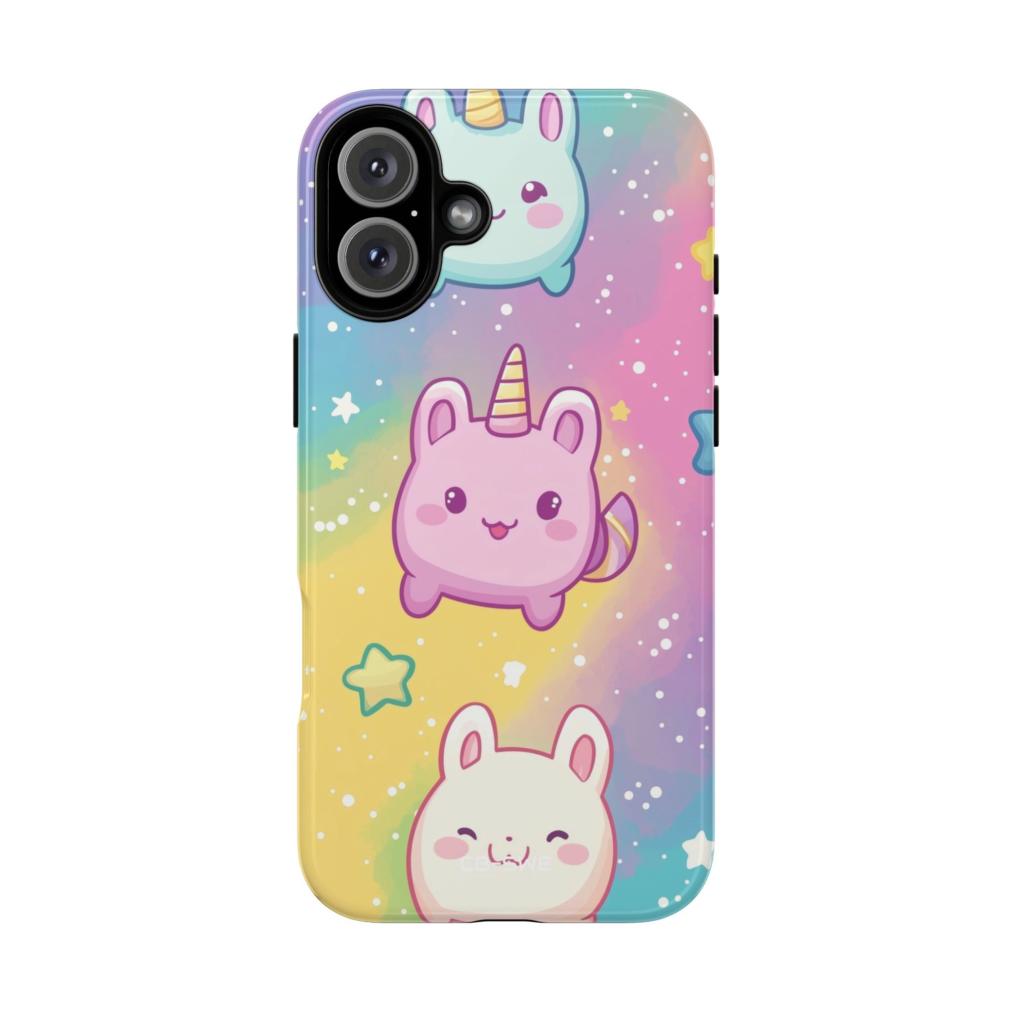 Bunnies Dance Under Stars - iPhone Case