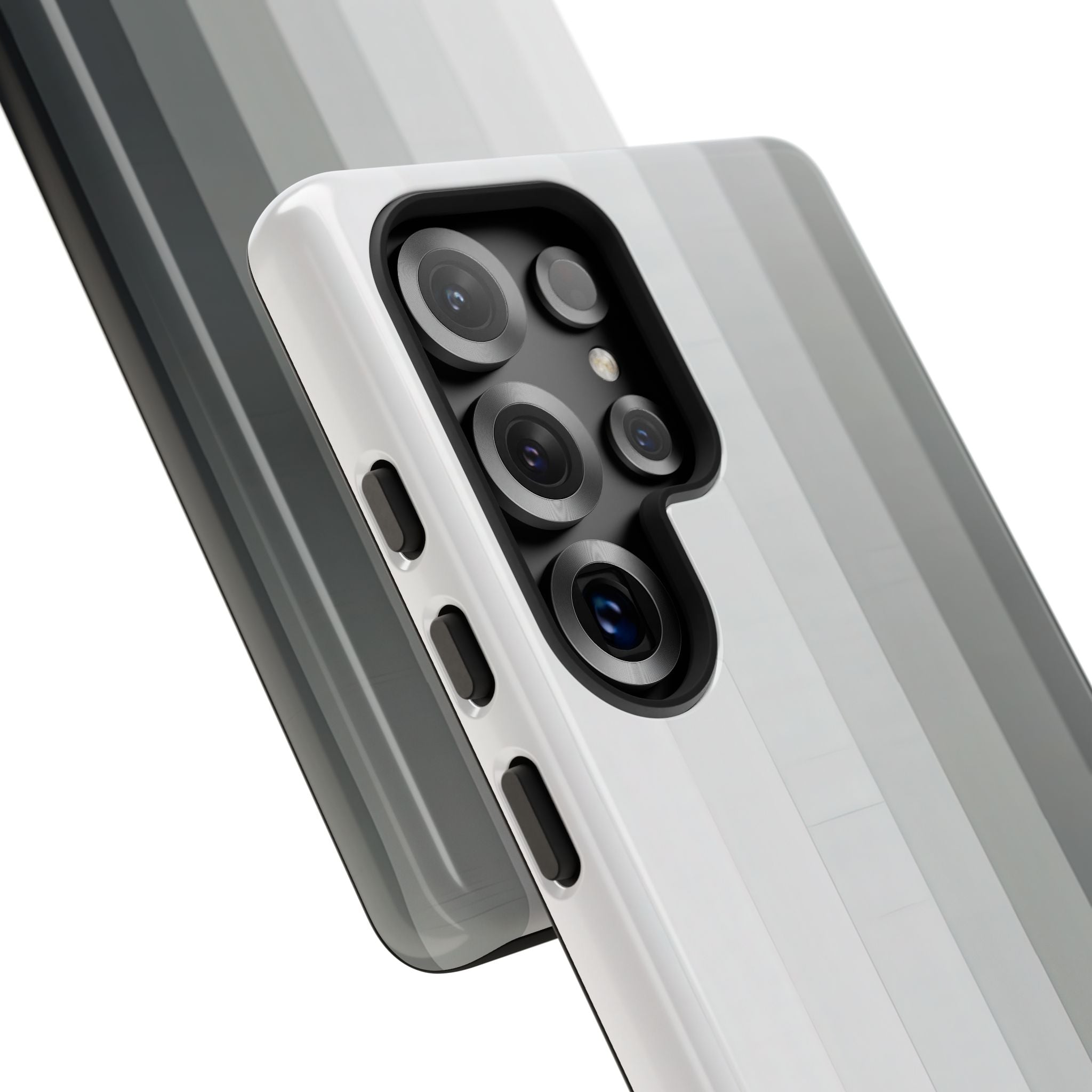 Zilveren verloopstrepen Samsung S25 - Tough