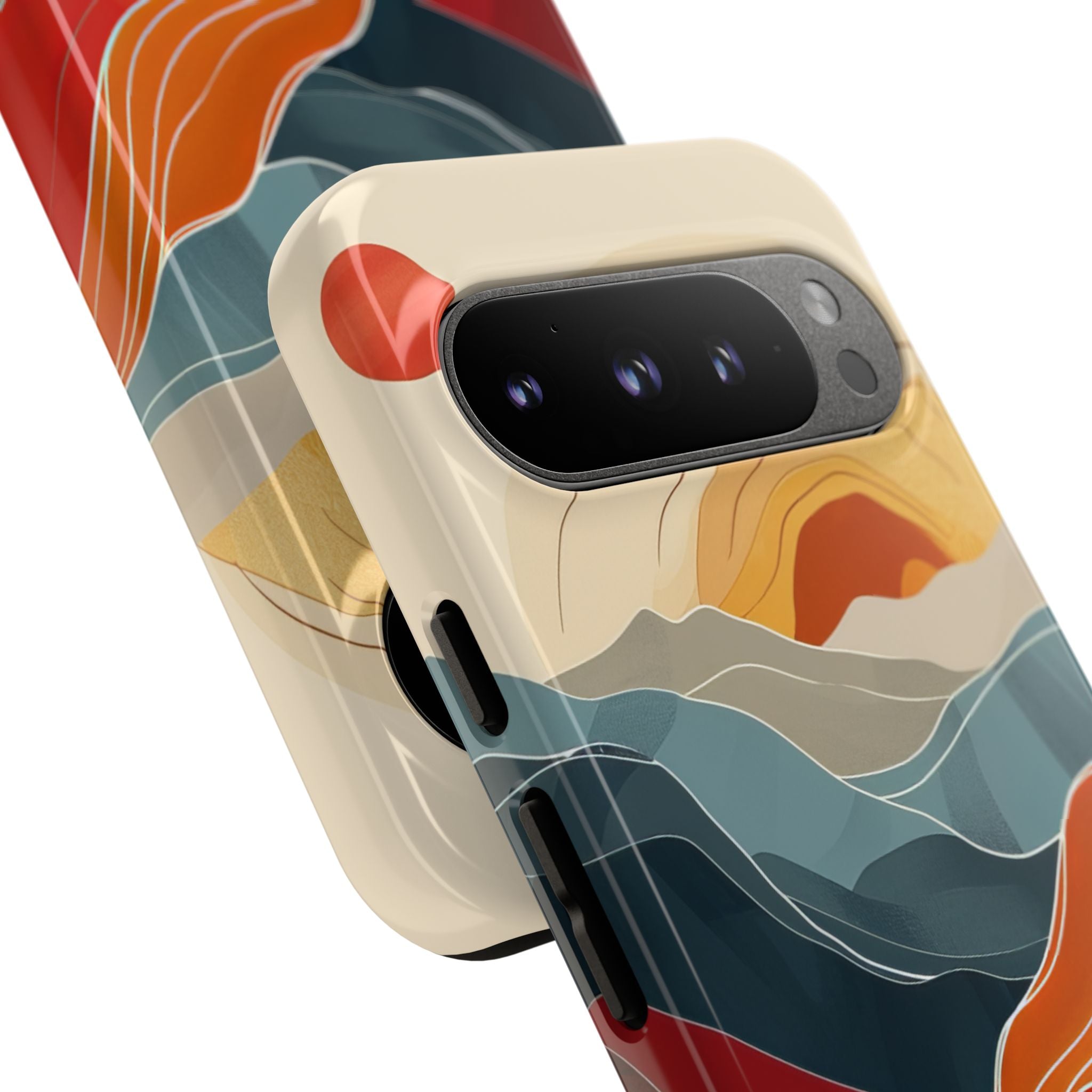 Sunlit Ridges Google Pixel 9 Pro Case - Tough