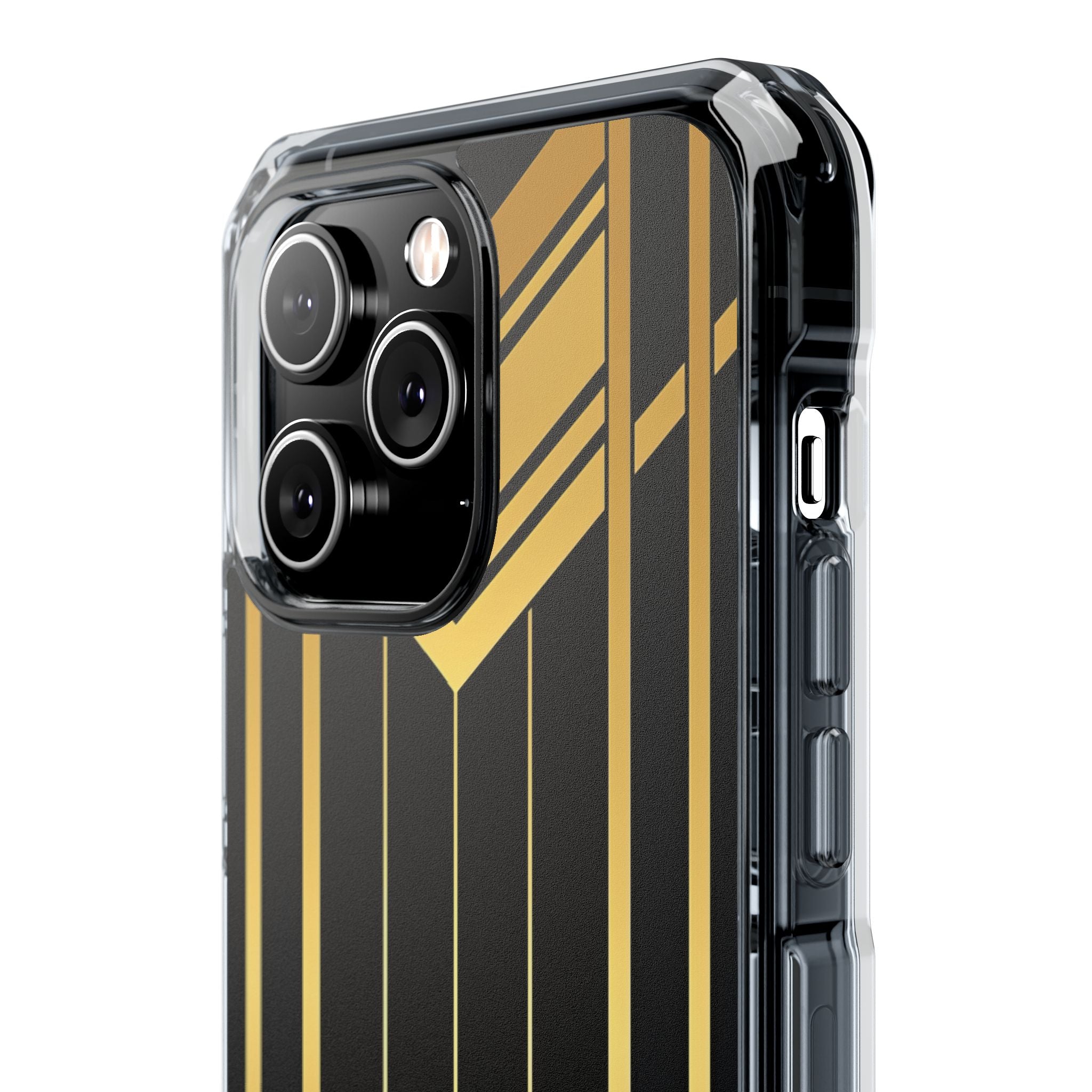 Gouden Geometrische Symfonie iPhone 14 - Impact Clear+