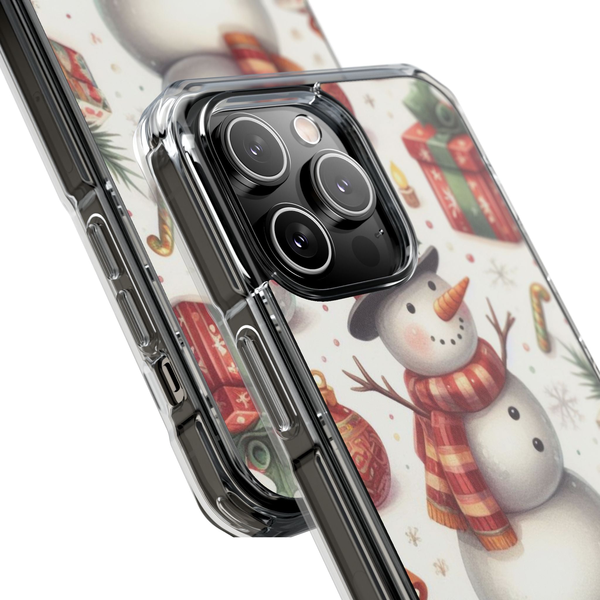 Snowman Welcomes Joy iPhone Case - Impact
