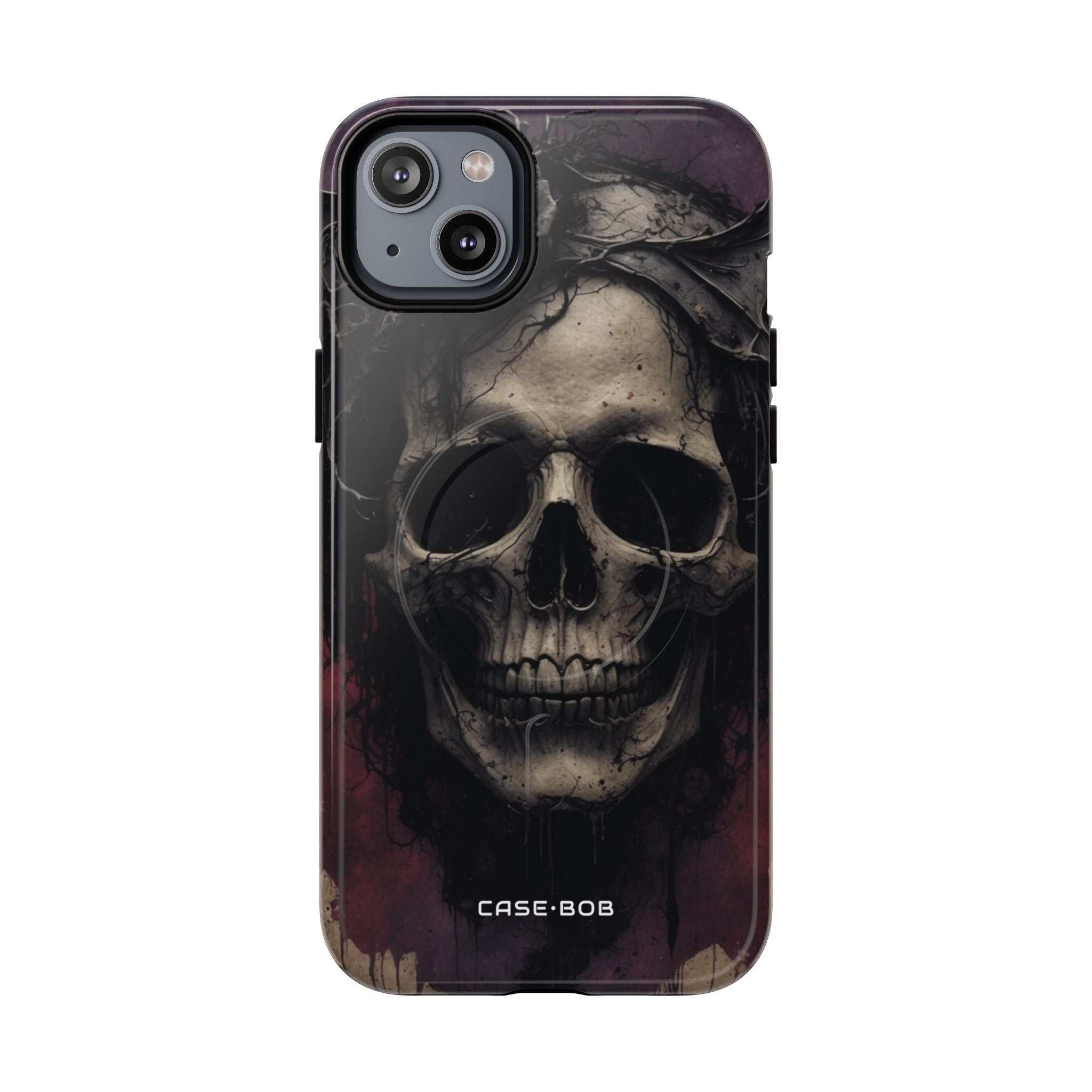 Gothic Skull Crown iPhone 14 Plus Case - Tough+
