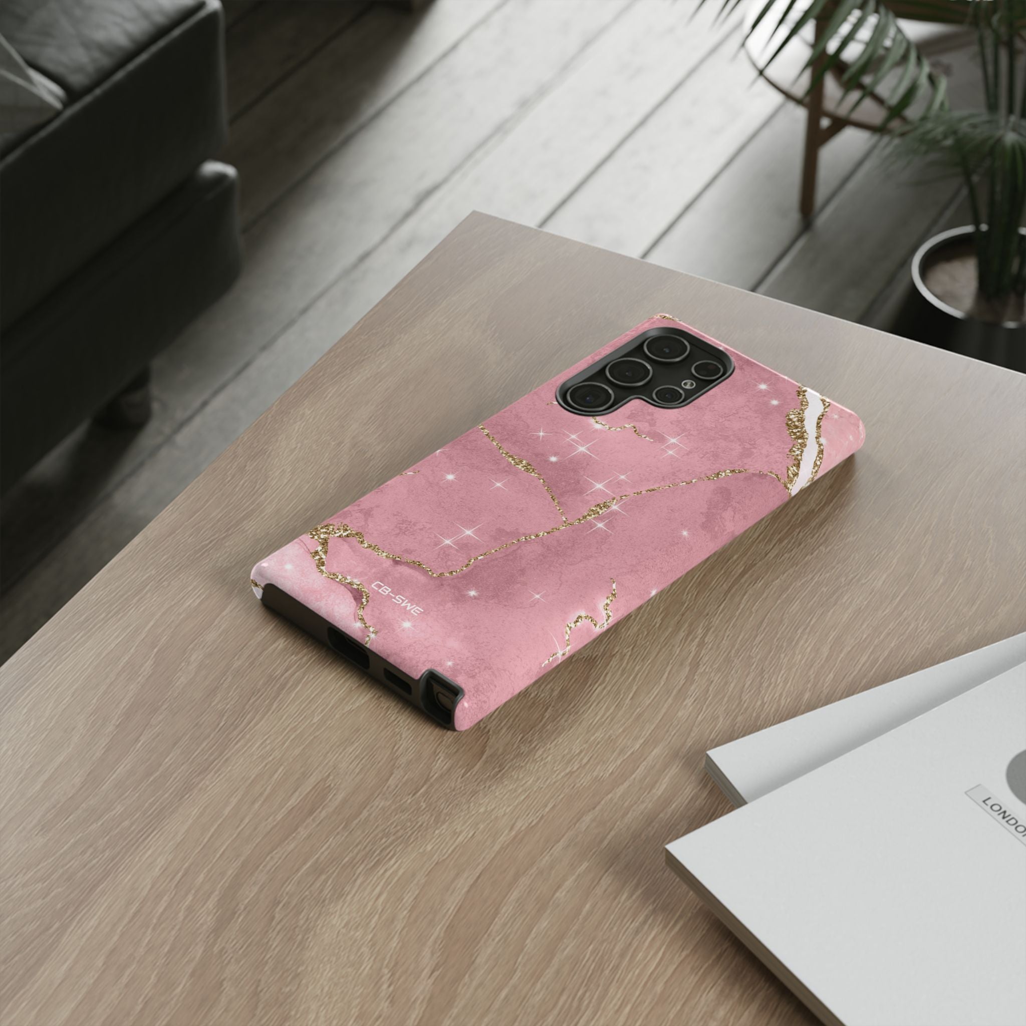 Pink Marble Luxe - Samsung Case
