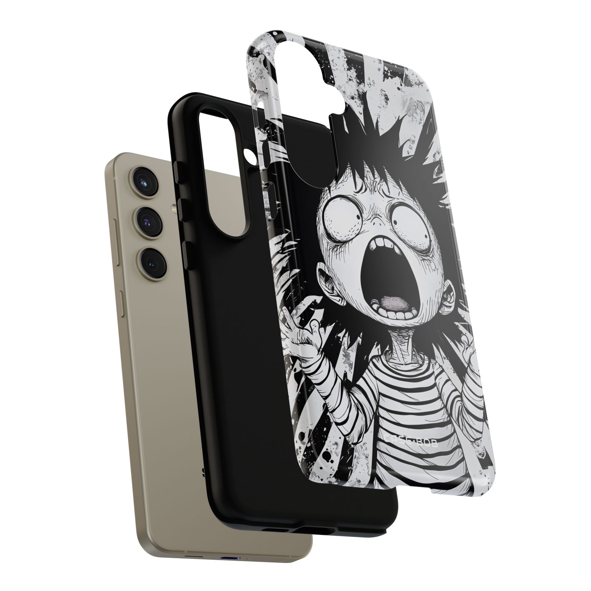 Screaming Stripes Samsung S24 Plus Case - Tough