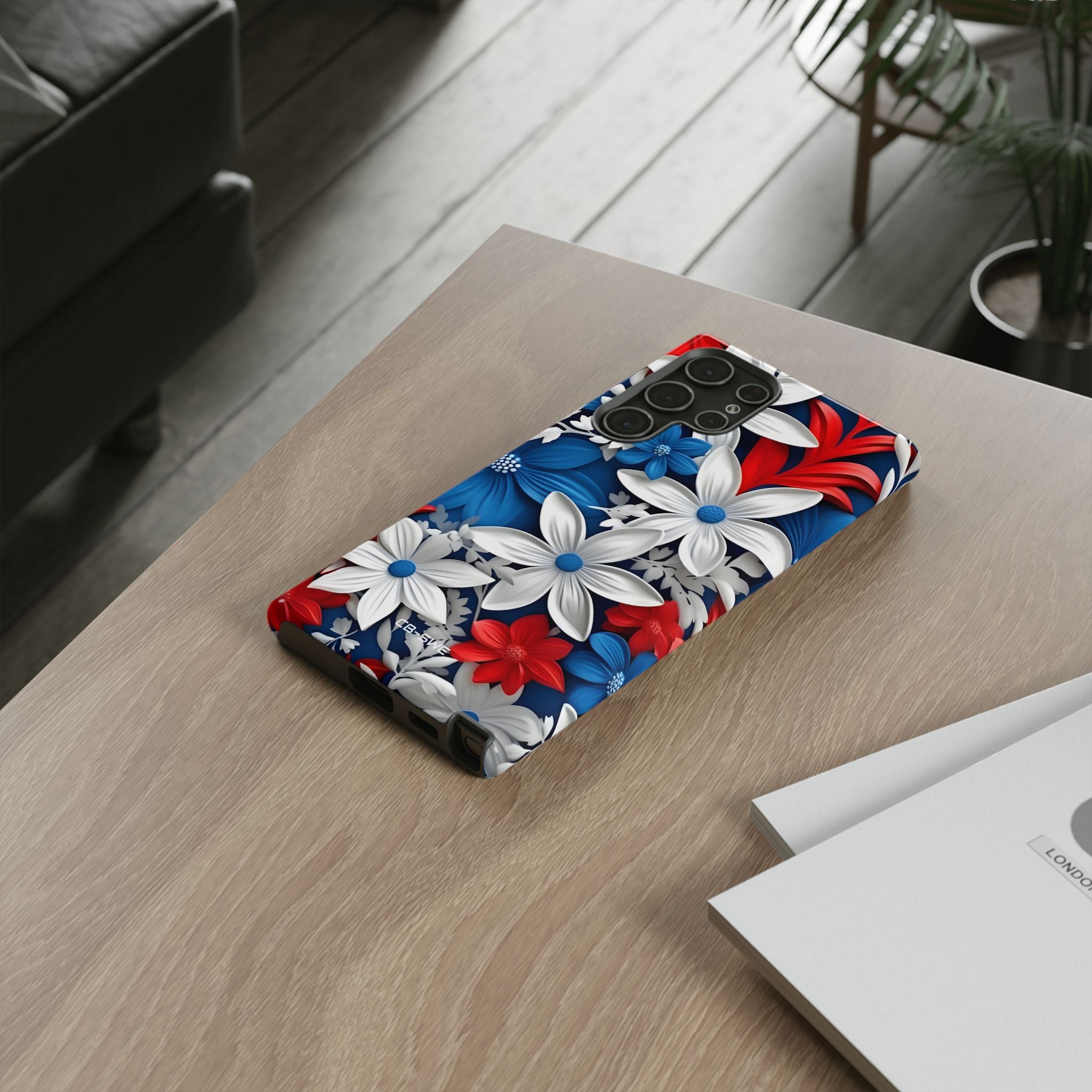 Floral Sculpture Blooms - Samsung Case
