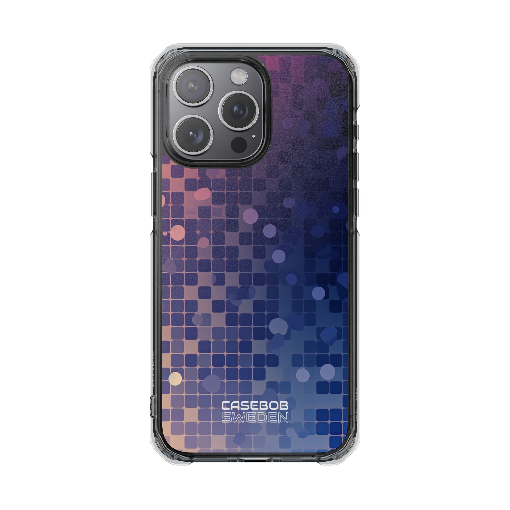 Vibrant Pixel Bloom iPhone 15 - Impact Clear+