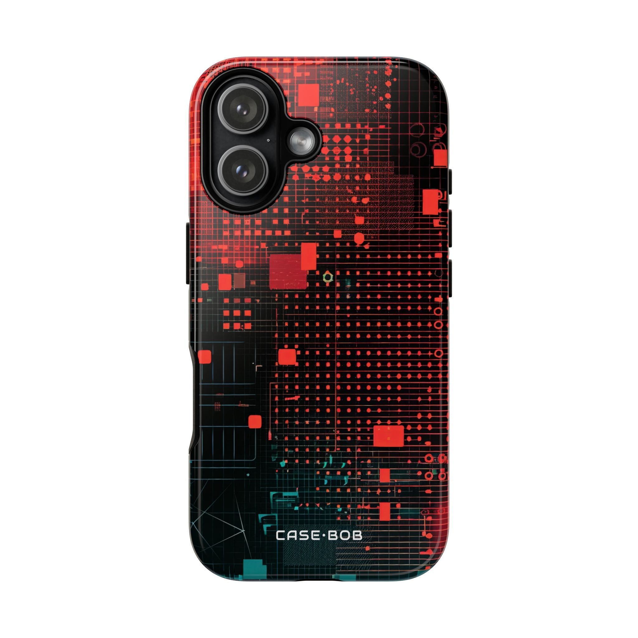 Grid Fusion iPhone 17 Case - Tough