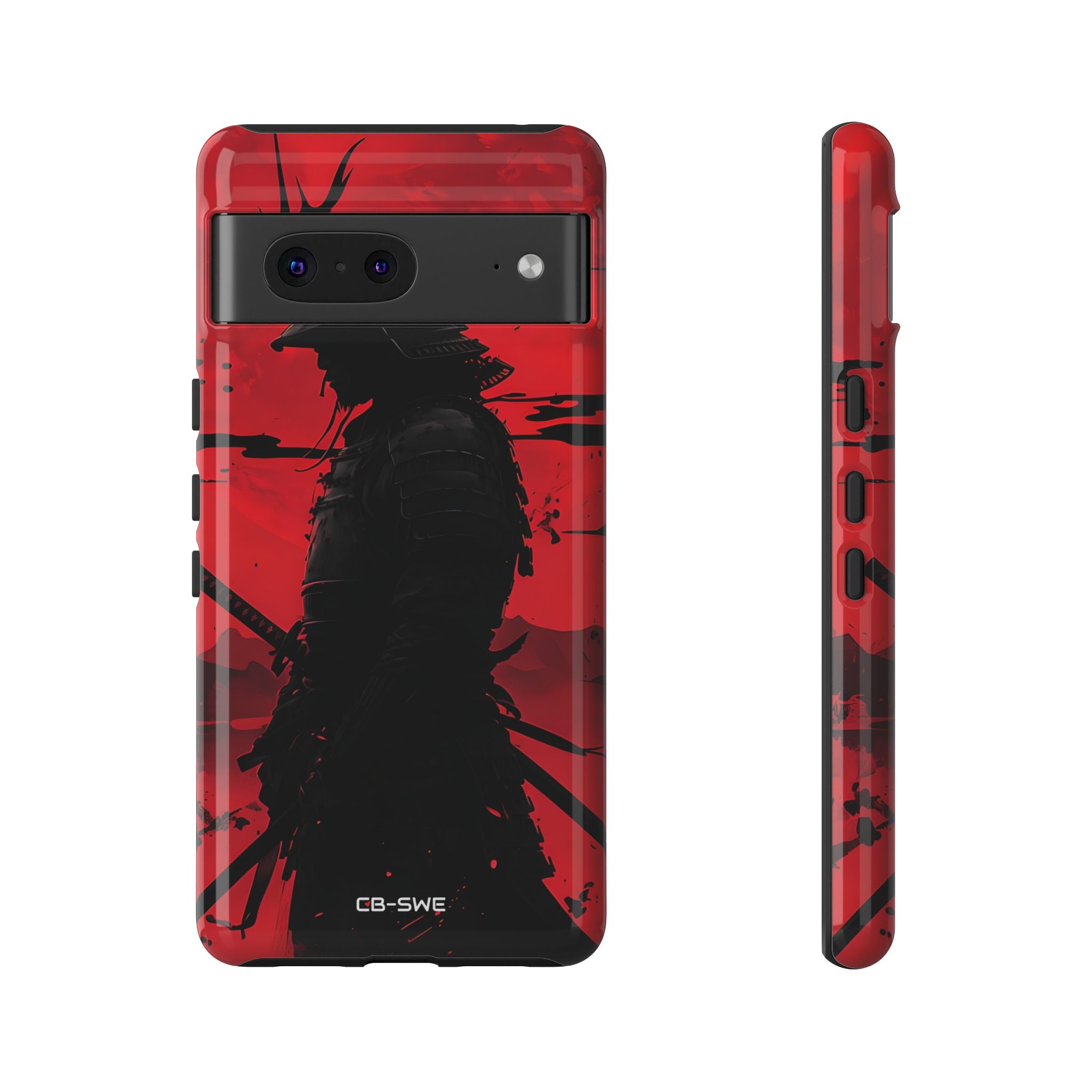 Red Samurai Shadow - Google Pixel Case