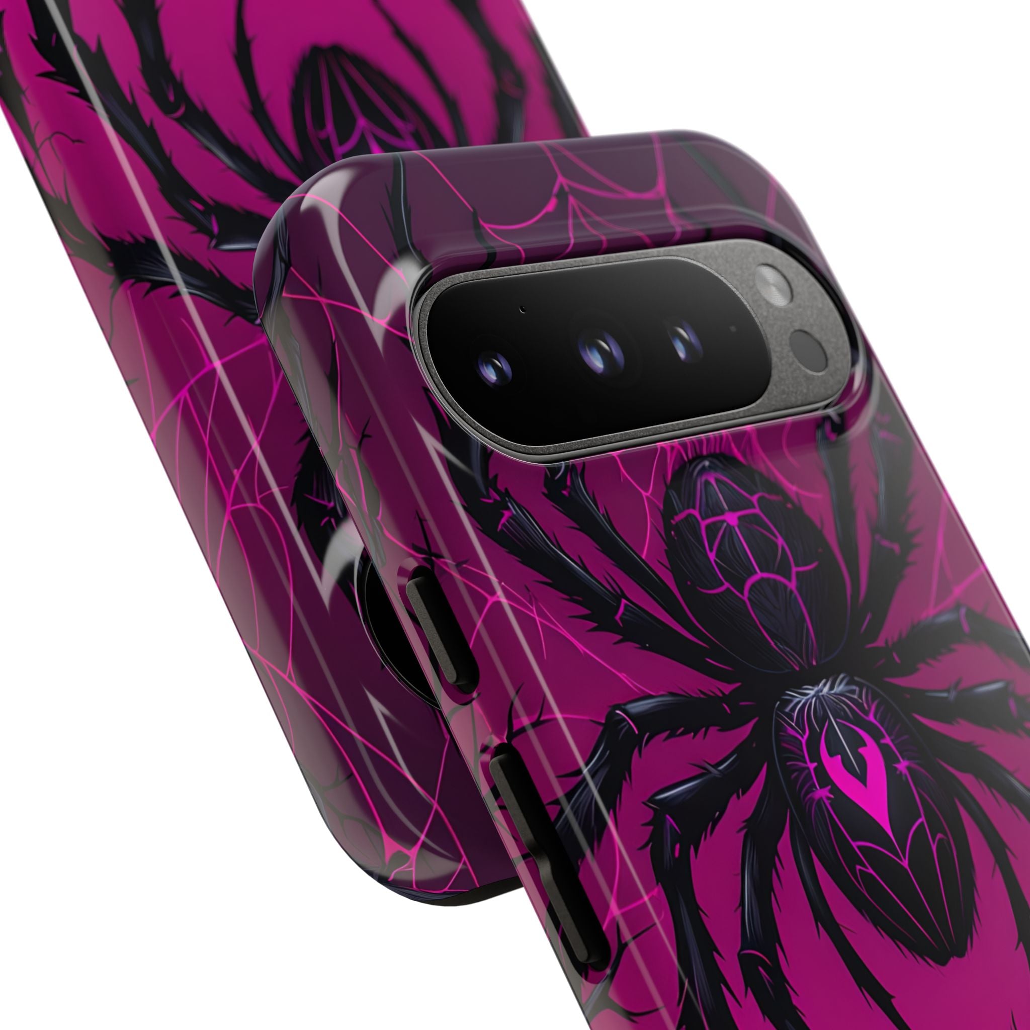 Menacing Black Spider Dark Fantasy Google Pixel 9 - Tough