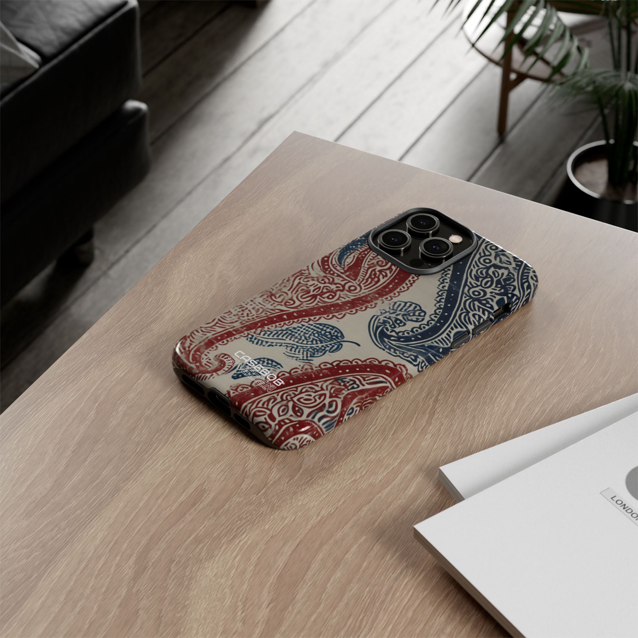 Ornate Paisley Swirl iPhone 14 - Tough