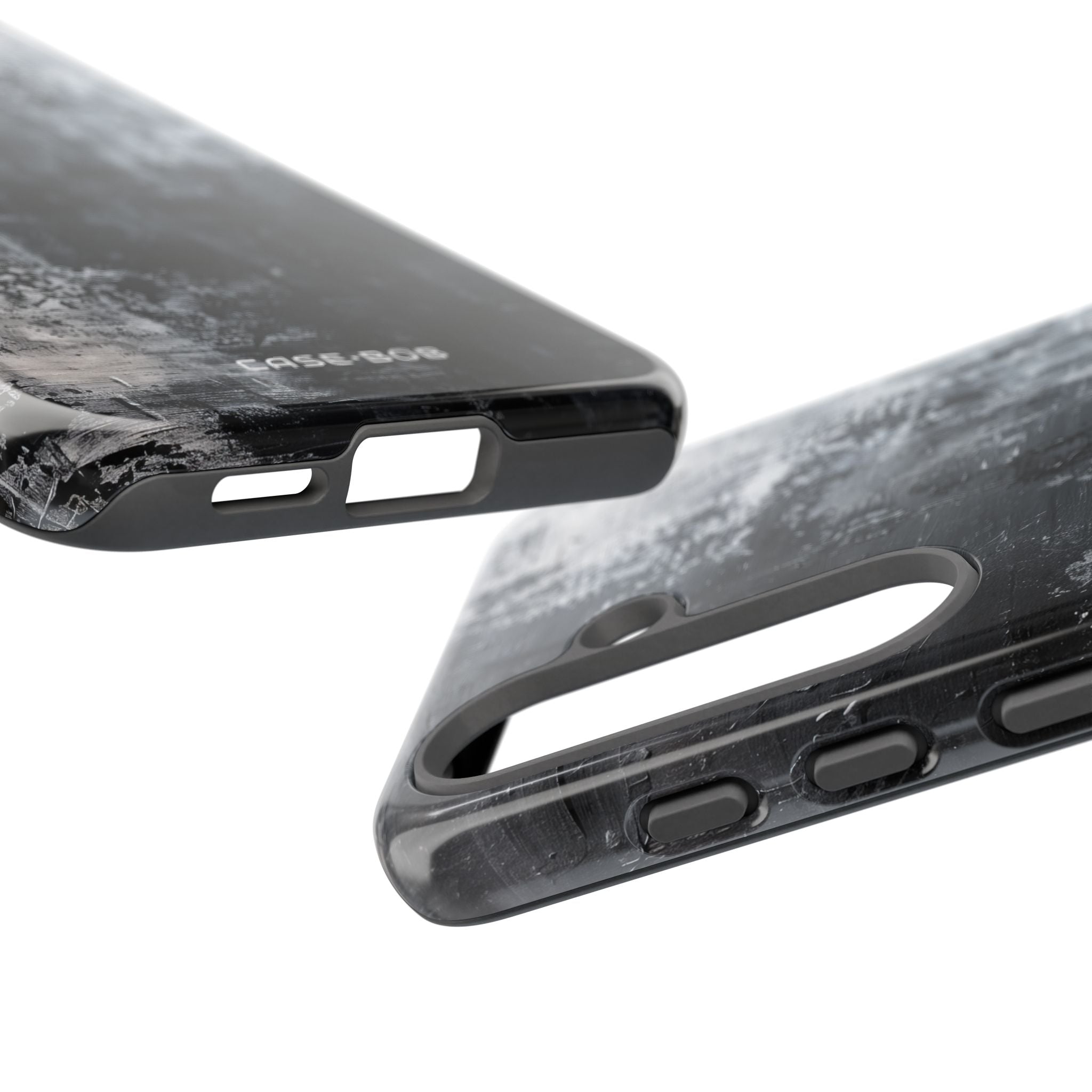 Textured Blackscape Samsung S25 Case - Tough