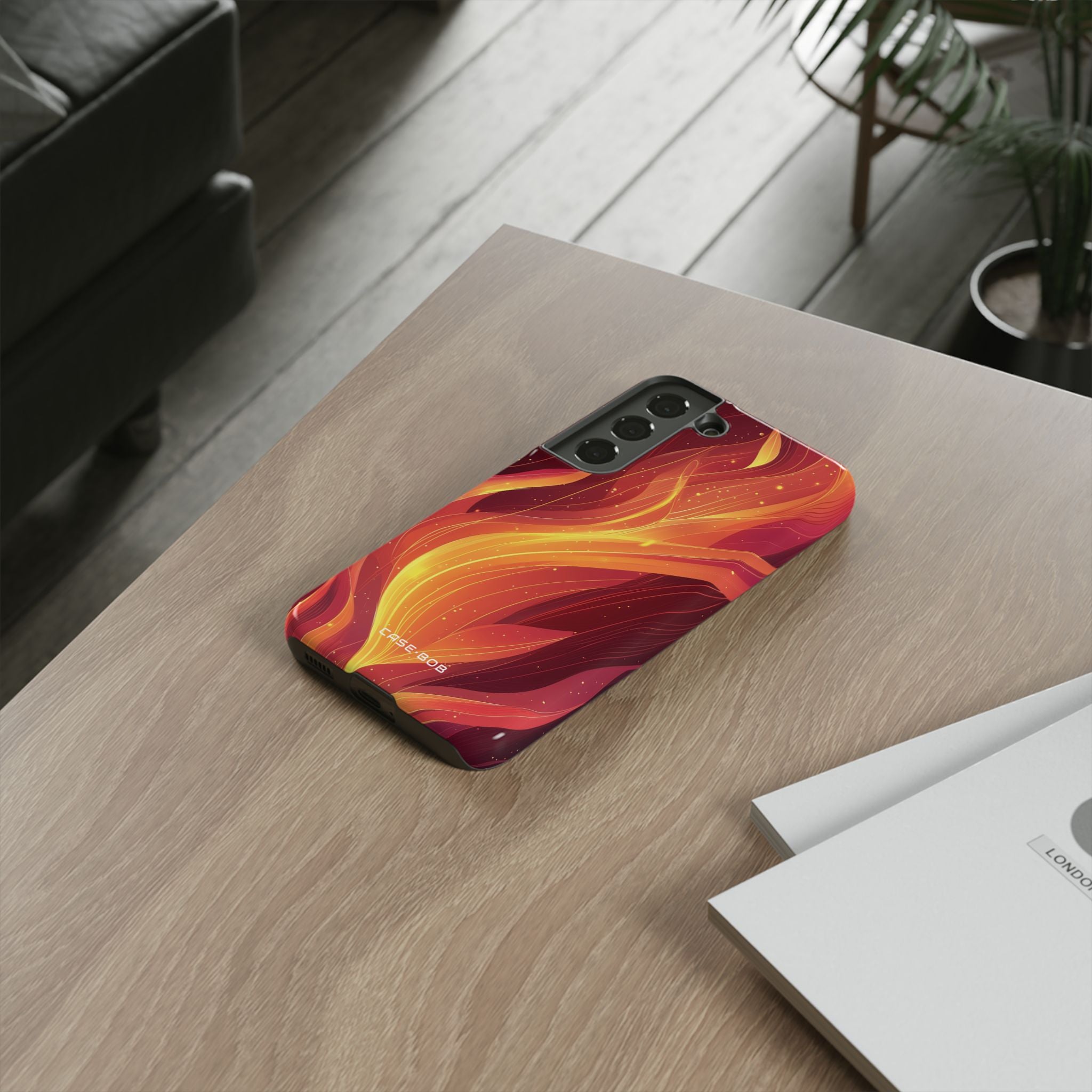 Flaming Flow Samsung S22 Case - Tough