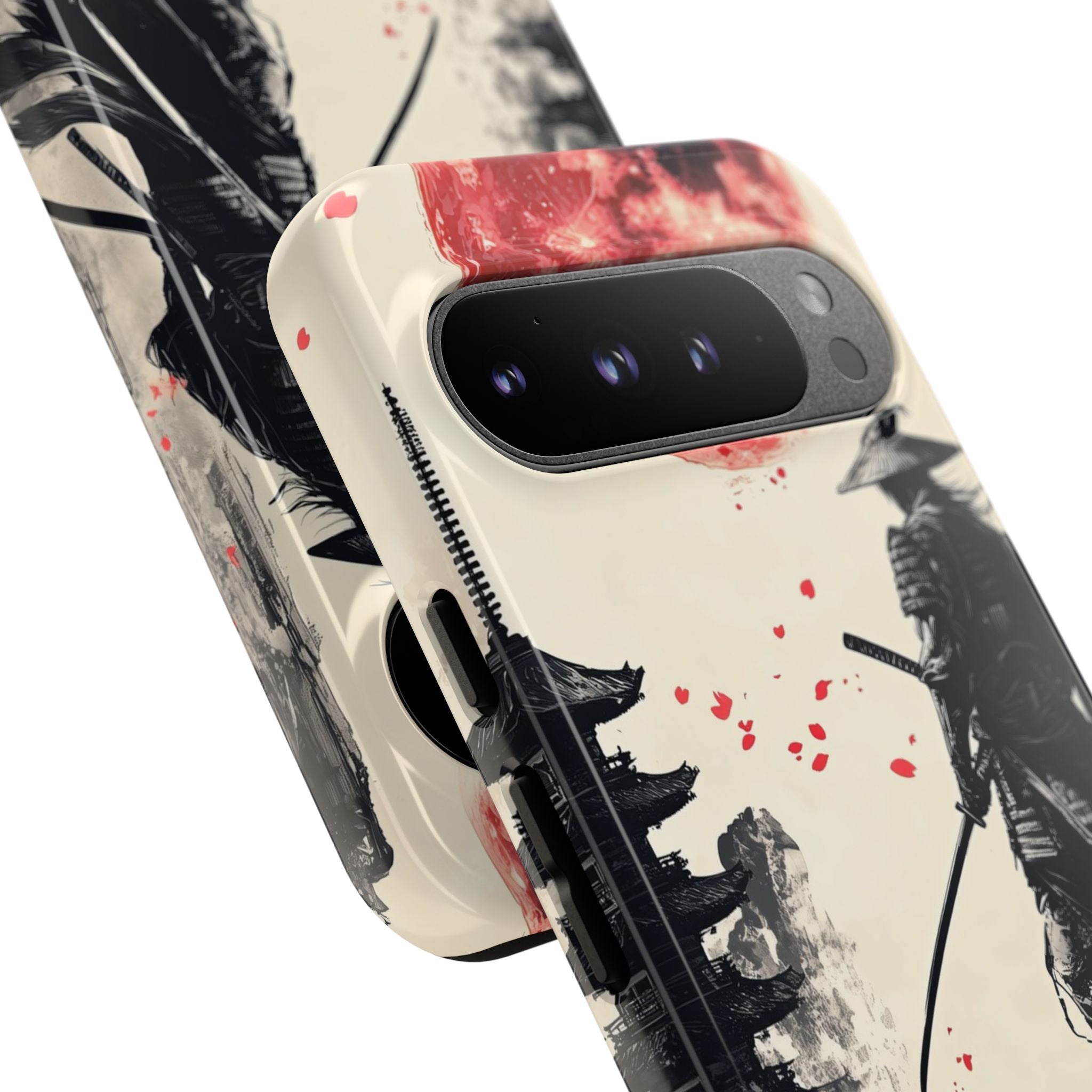 Samurai Gazes Moonward - Google Pixel Case
