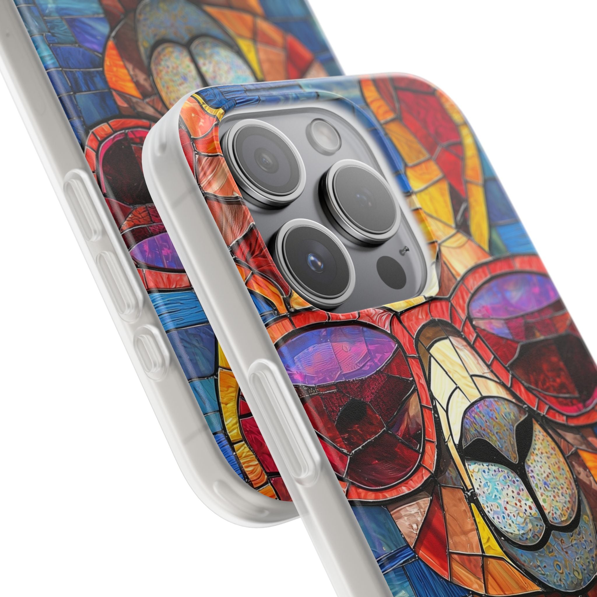 Llama Glow iPhone 15 Pro Case - Soft