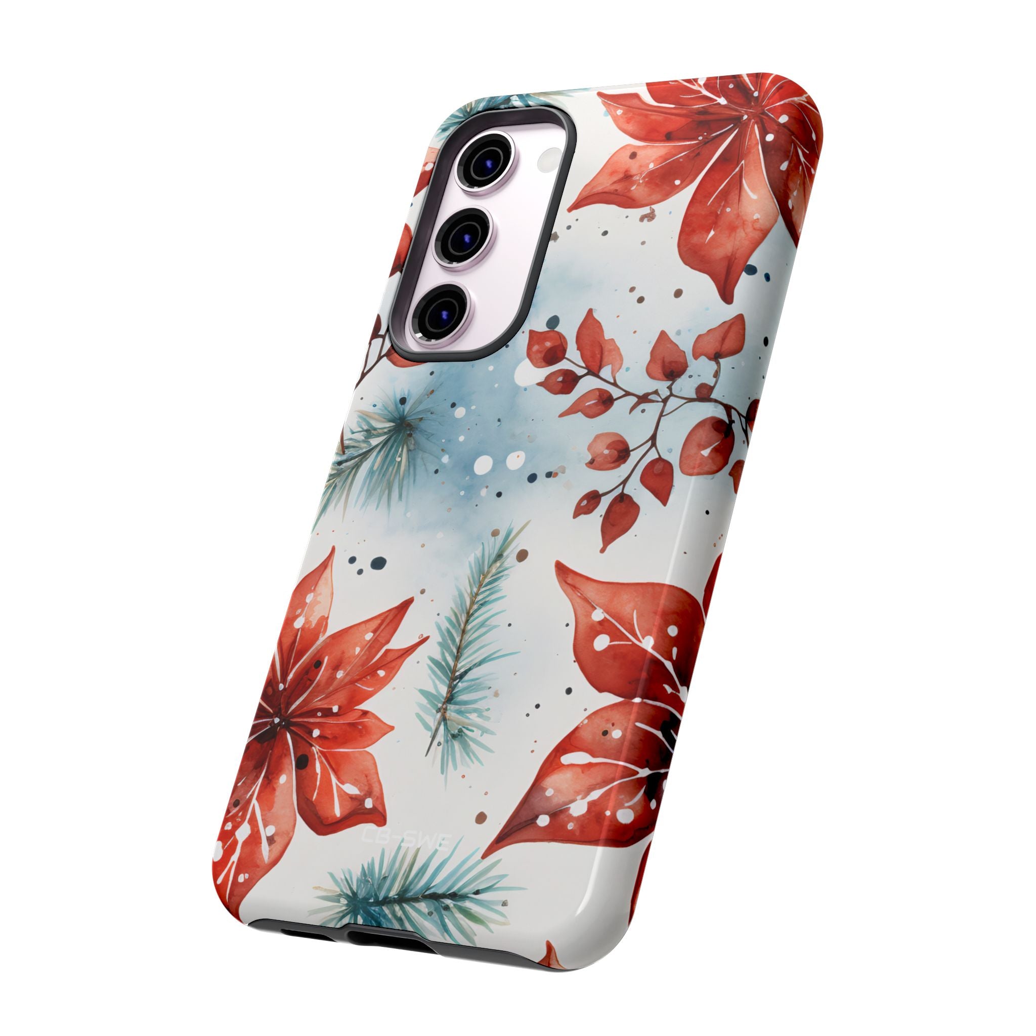 Poinsettias Bloom Bright - Samsung Case