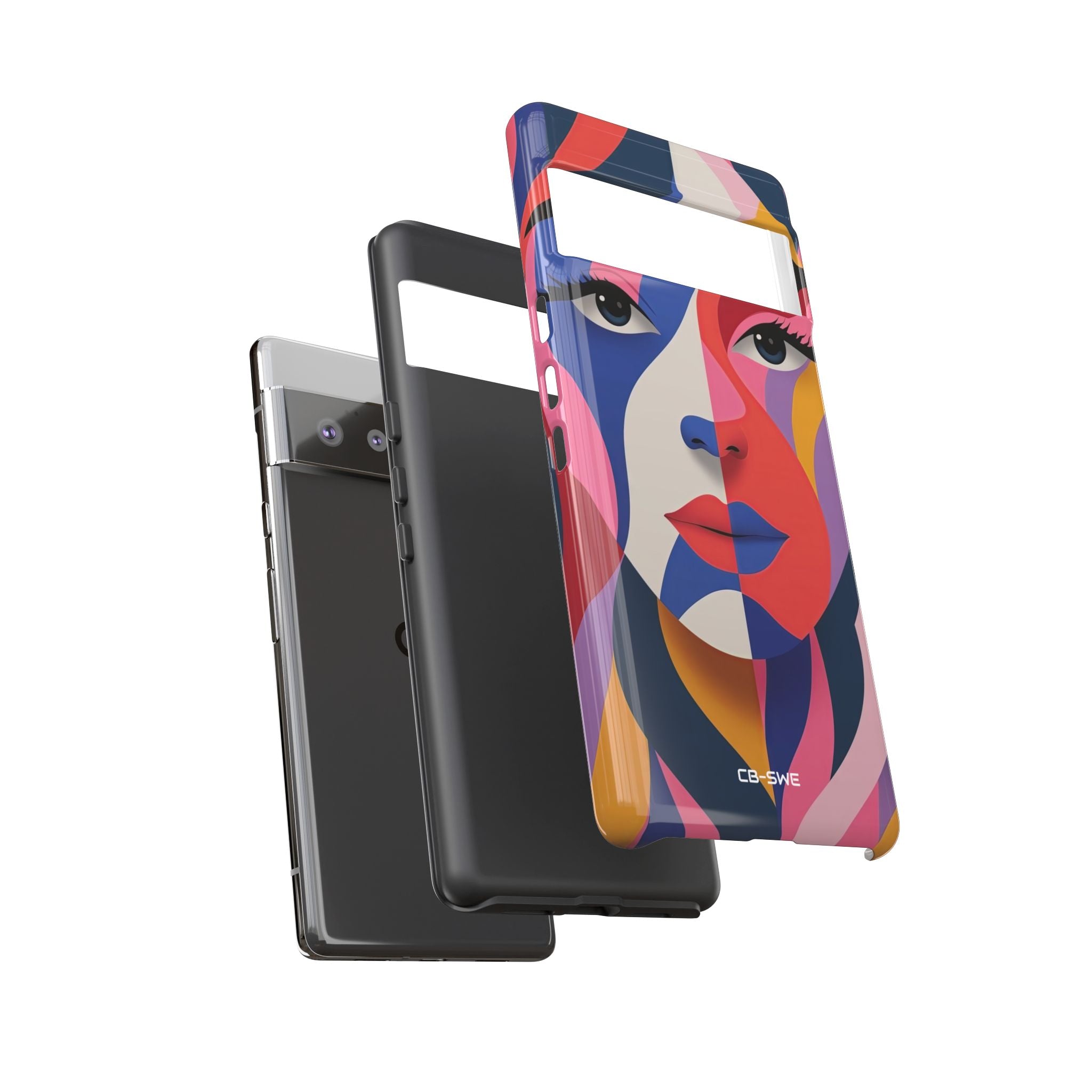 Color Swirls Embrace - Google Pixel Case