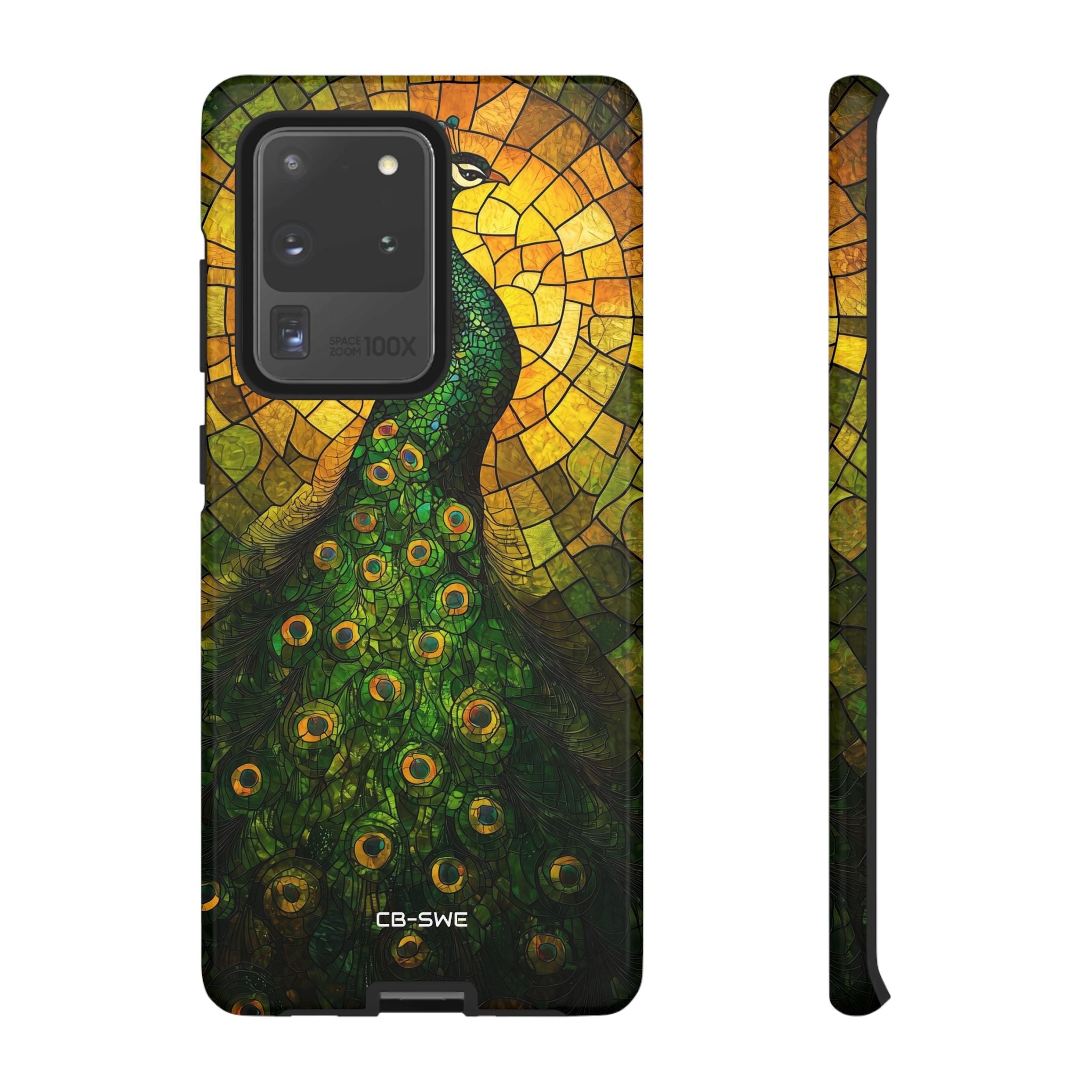 Peacock Spreads Light - Samsung Case