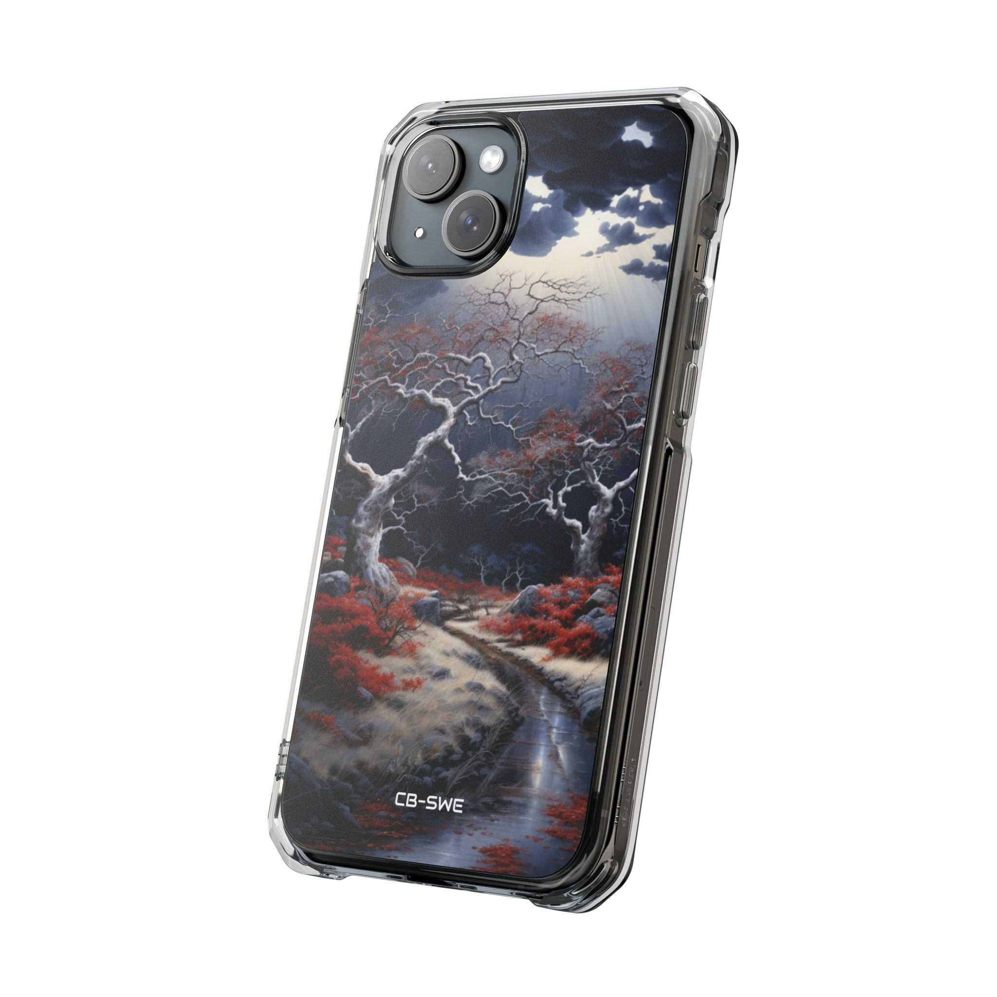 Sunlit Gnarled Forest iPhone Case - Impact