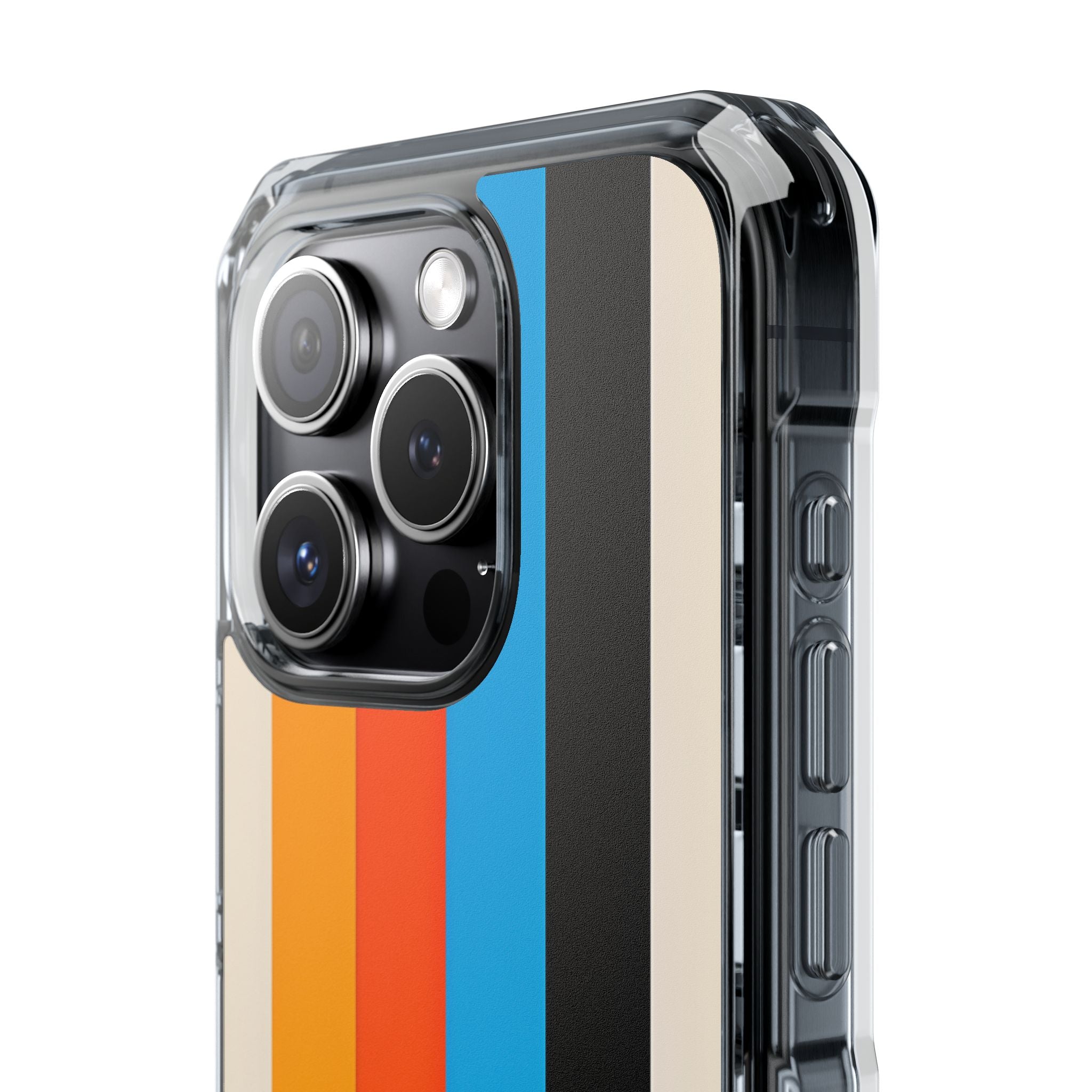 Vivid Stripe Harmony iPhone 15 Pro Case - Impact