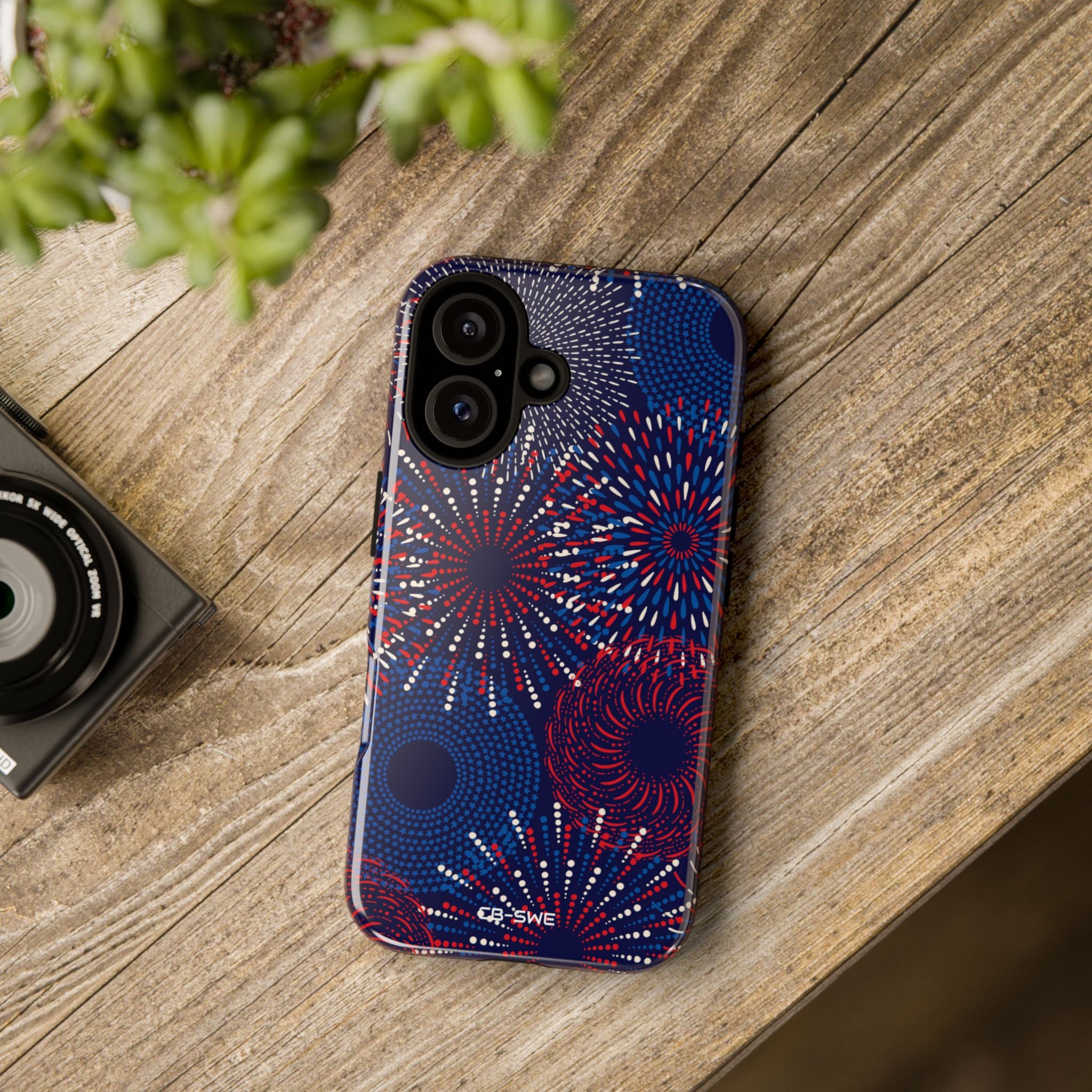 Fireworks Burst Bright - iPhone Case