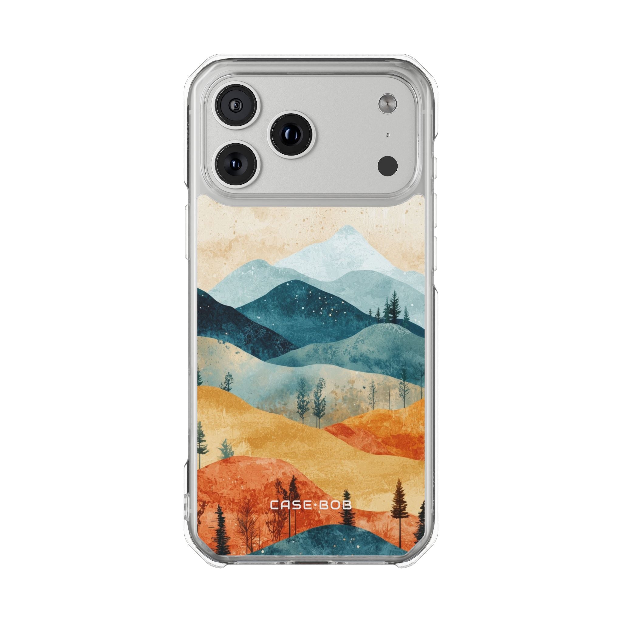 Blue Mountain Glow iPhone 17 Pro Max Case - Impact