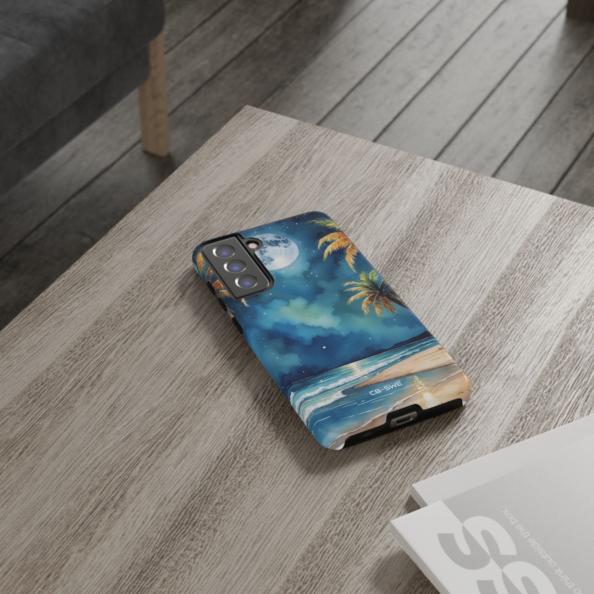 Moonlight Kisses Waves - Samsung Case