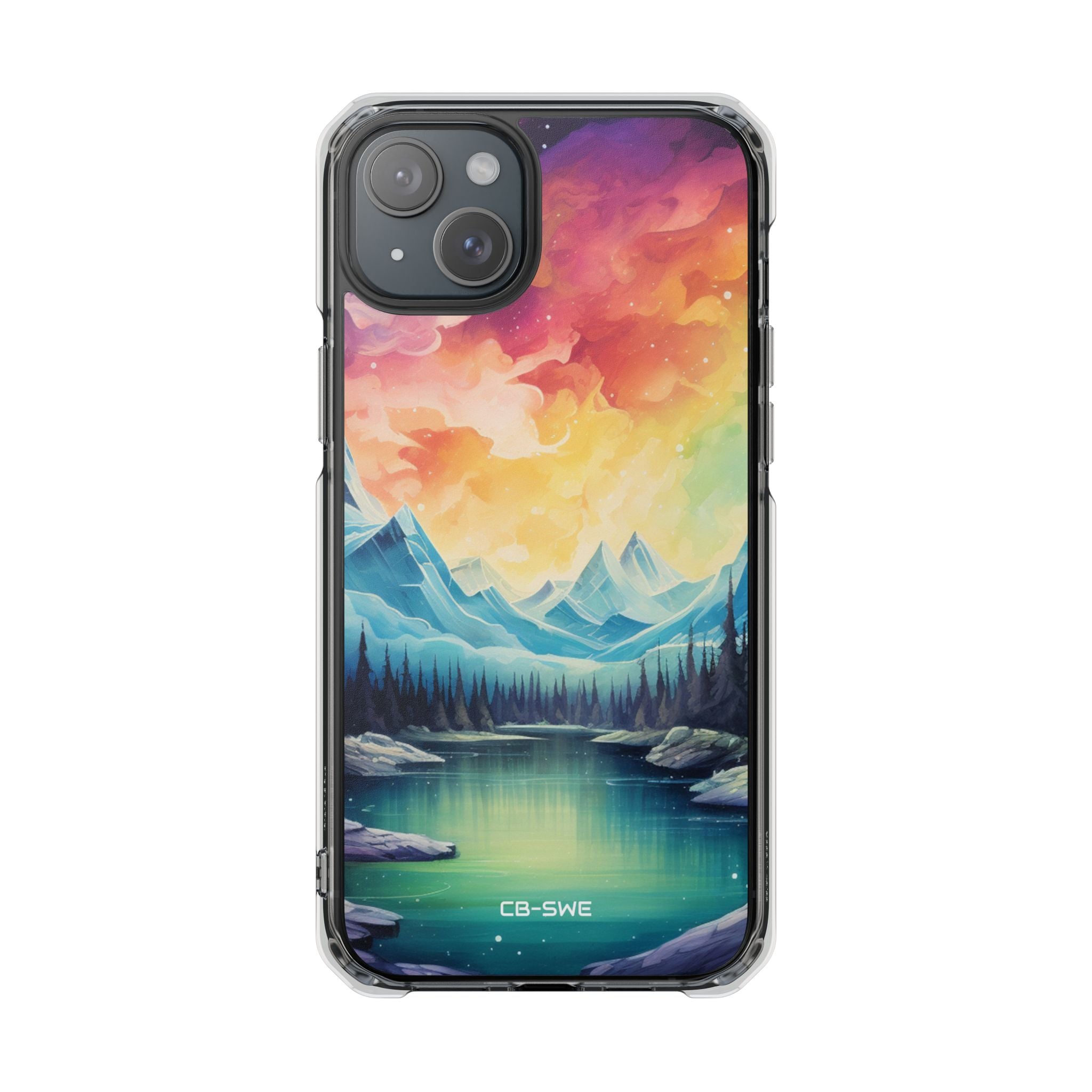 Mystical Mountain Sunset iPhone Case - Impact