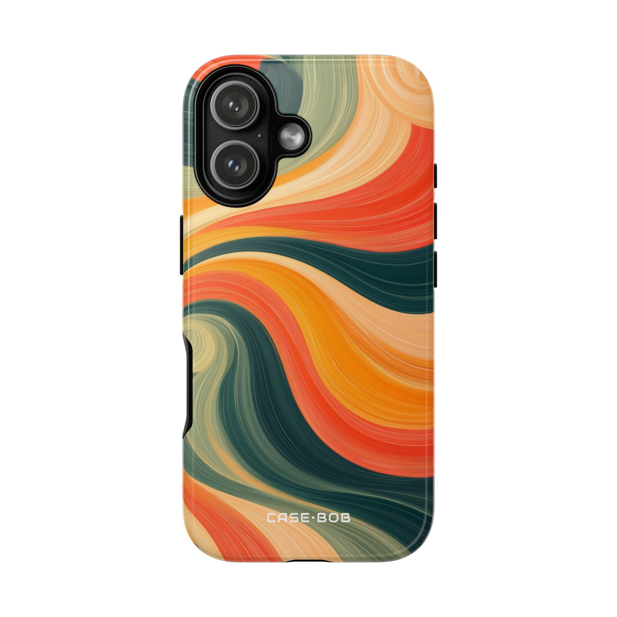 Swirling Ember iPhone 17 Case - Tough