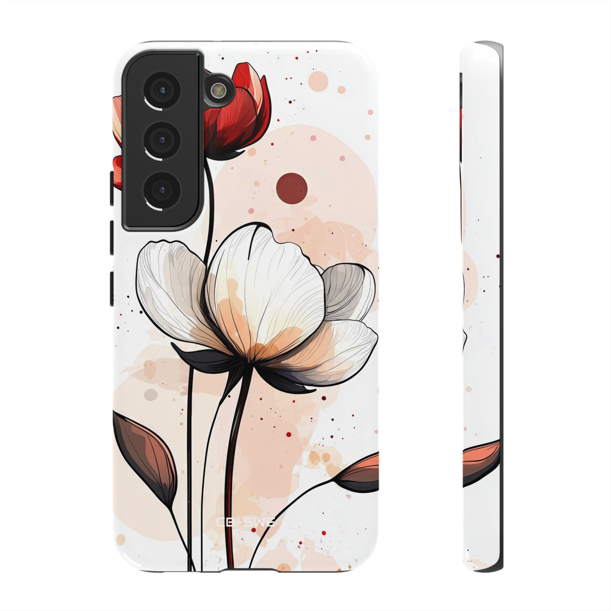 Vibrant Floral Elegance - Samsung Case