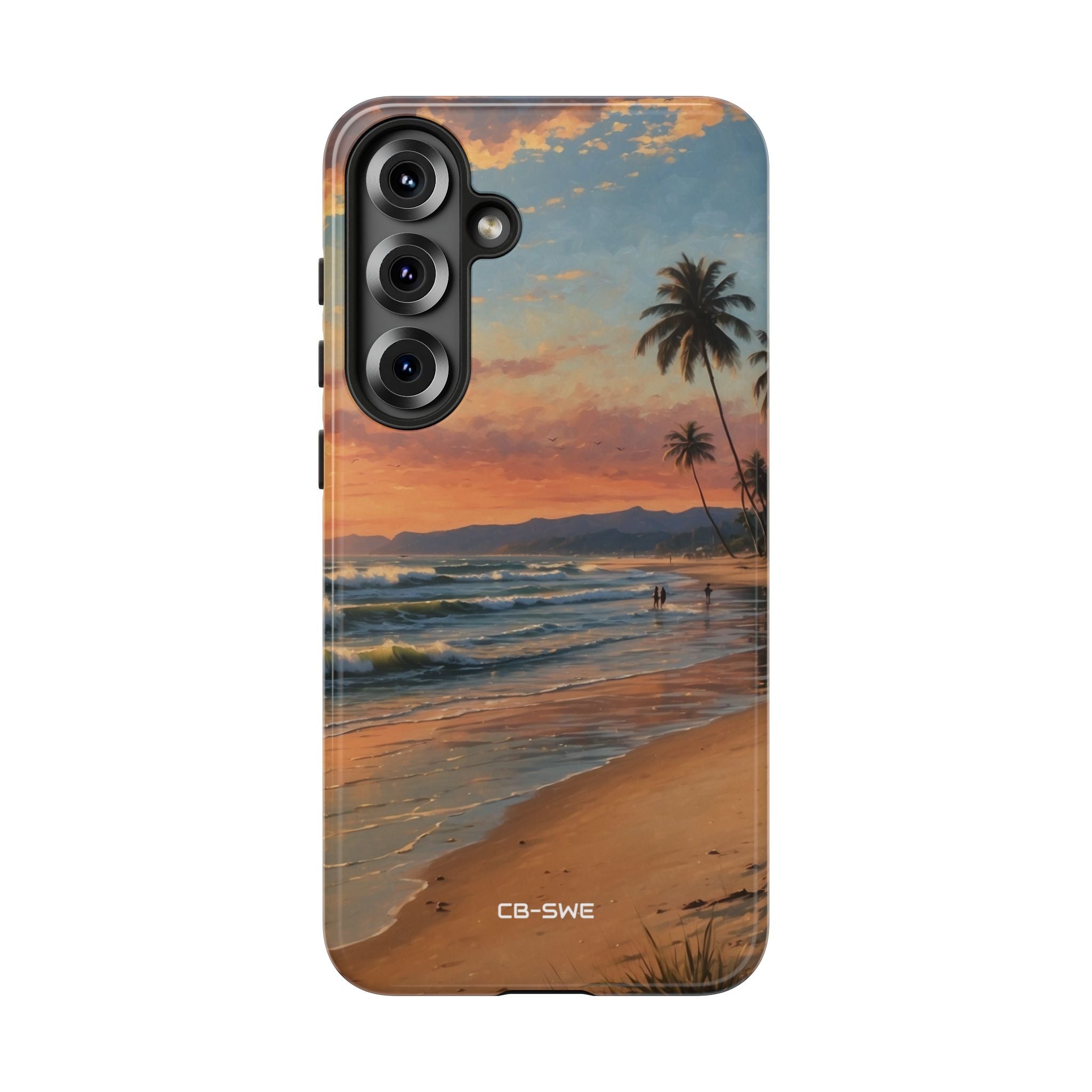 Golden Waves Embrace - Samsung Case