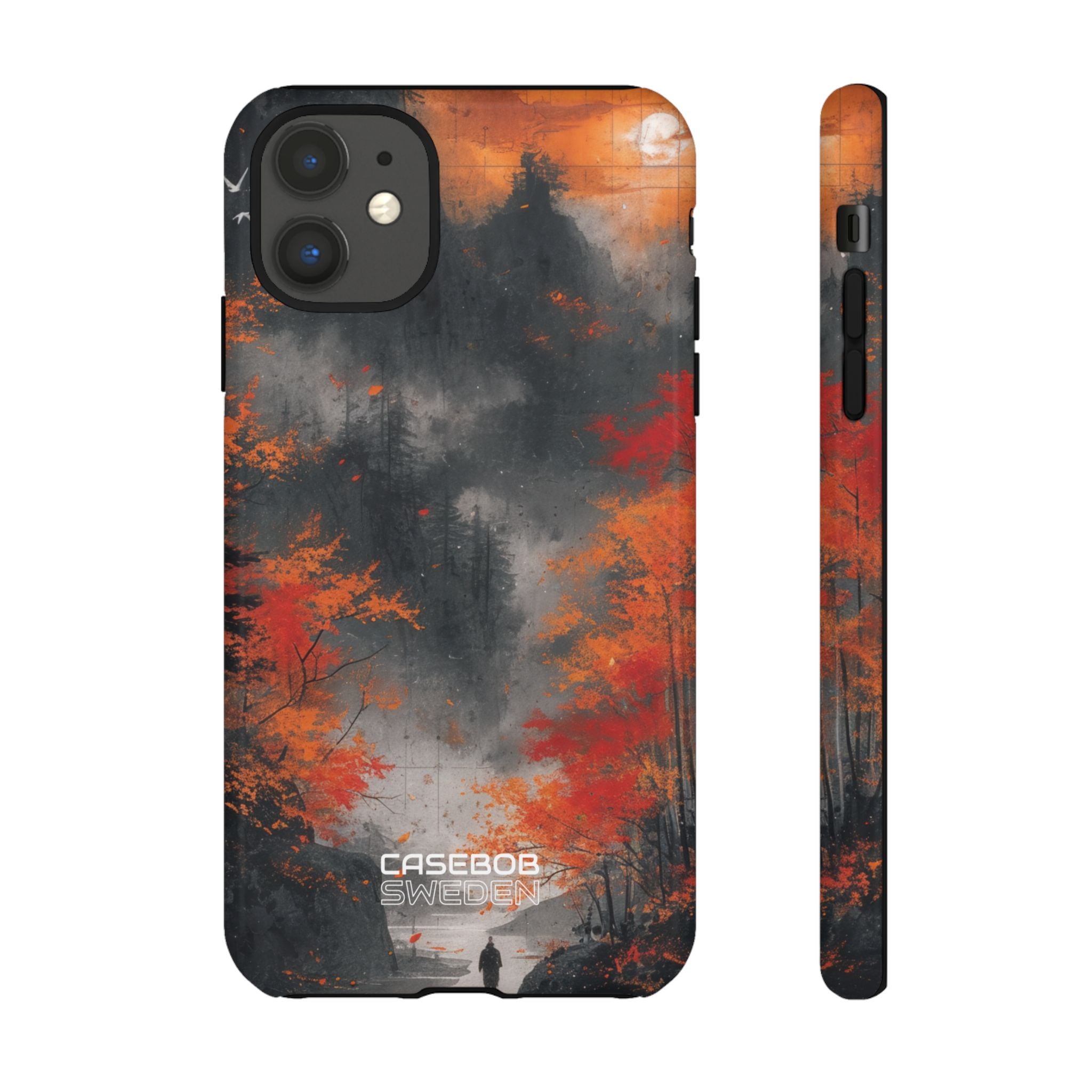 Crimson Mist Mountains iPhone 11 - Tough