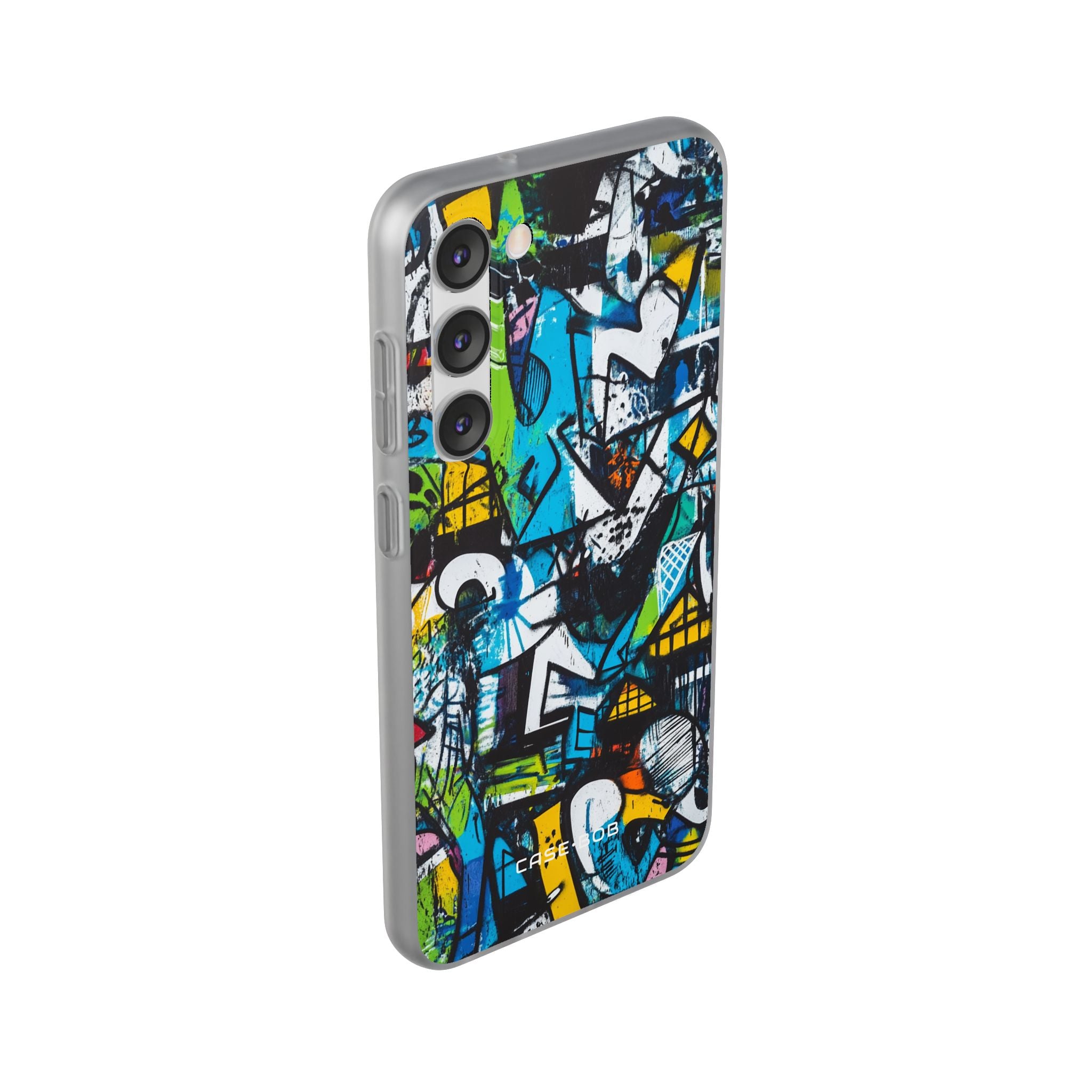 White Ripple Drift Samsung S23 Plus Case - Soft