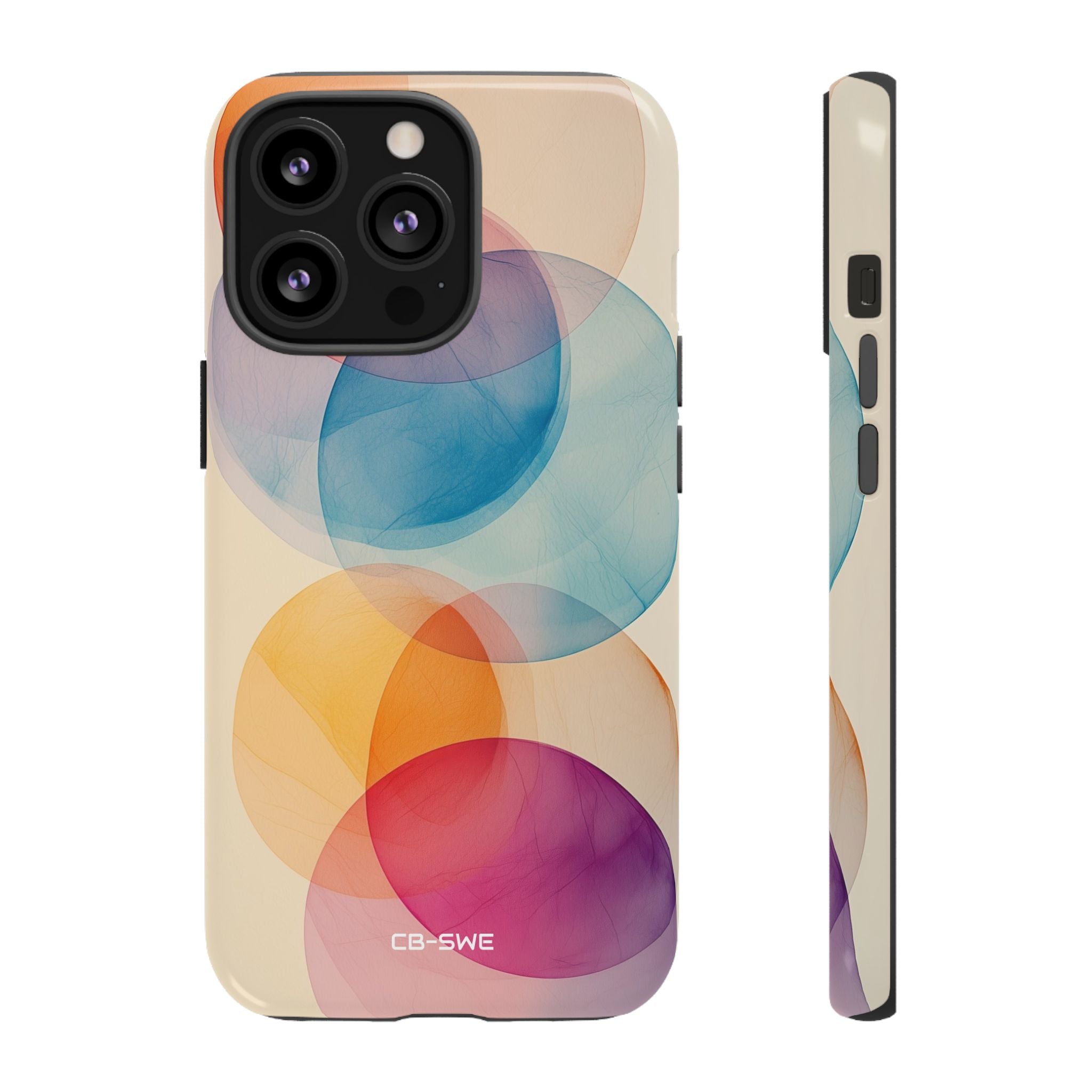 **Circles Embrace Light** - iPhone Case
