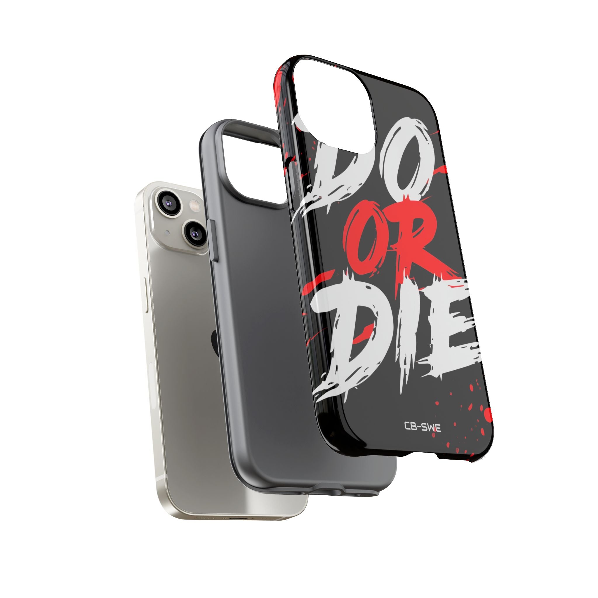 Intense Typography Contrast - iPhone Case