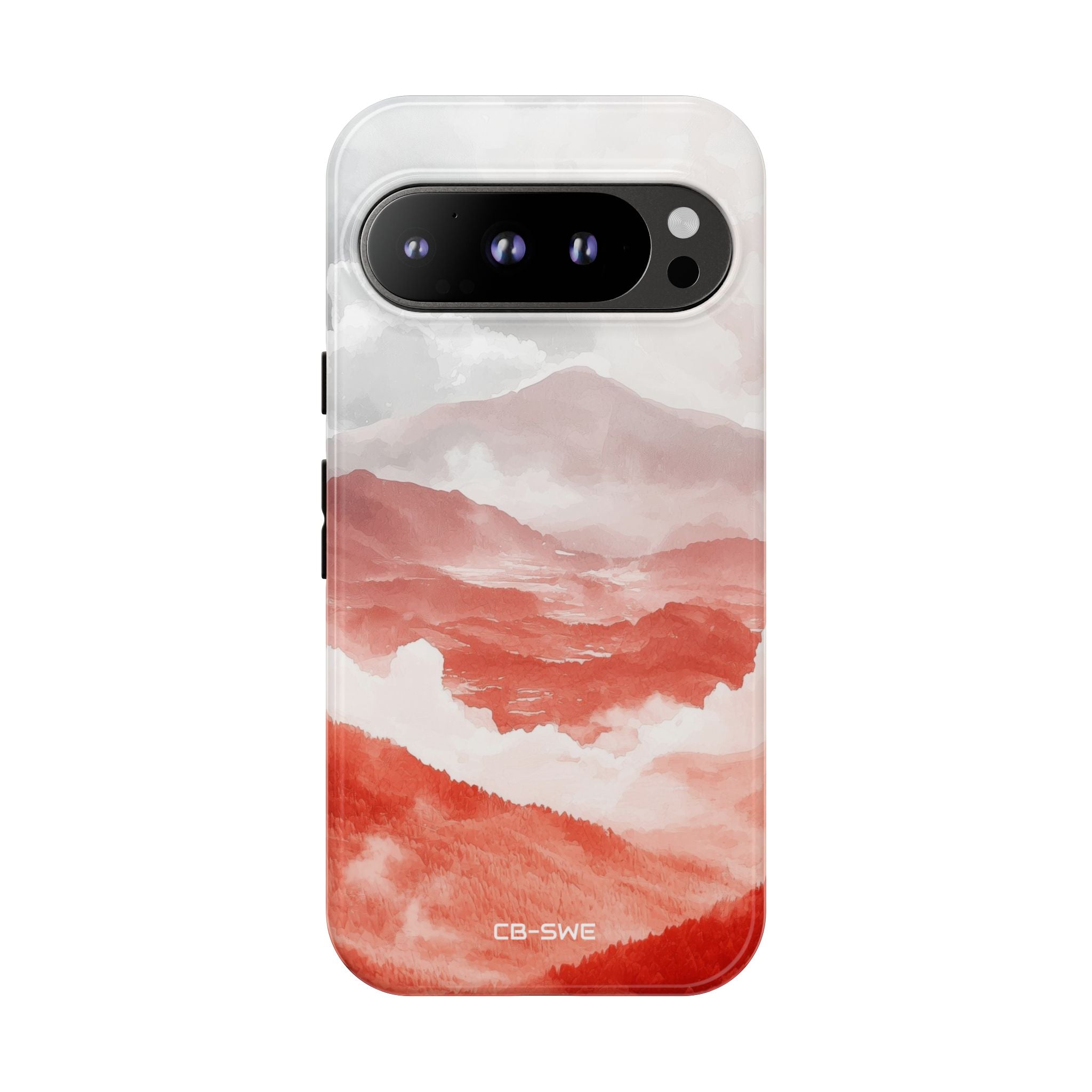 Mountain Flames Rise - Google Pixel Case