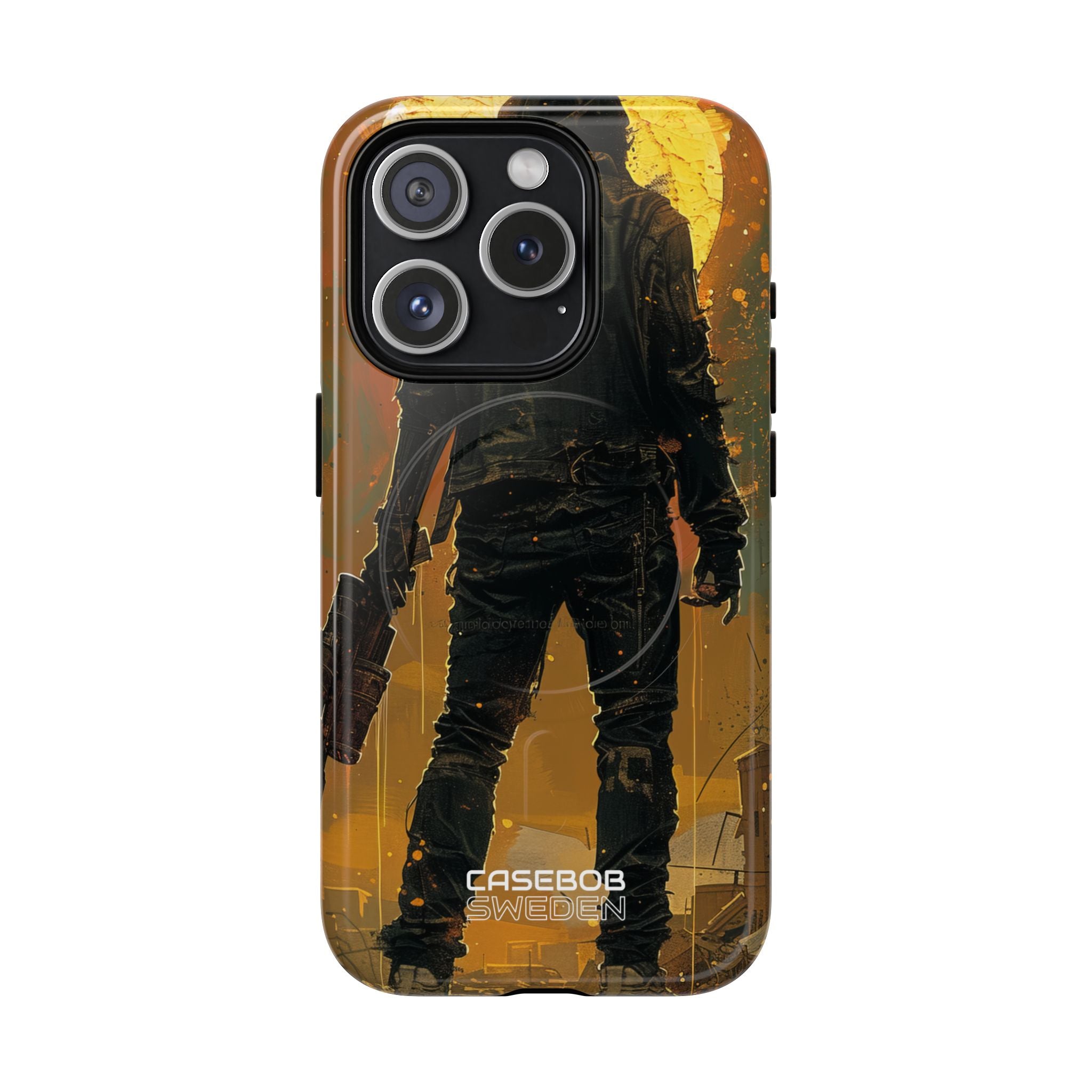 Crimson Fallout Horizon iPhone 15 - Tough+