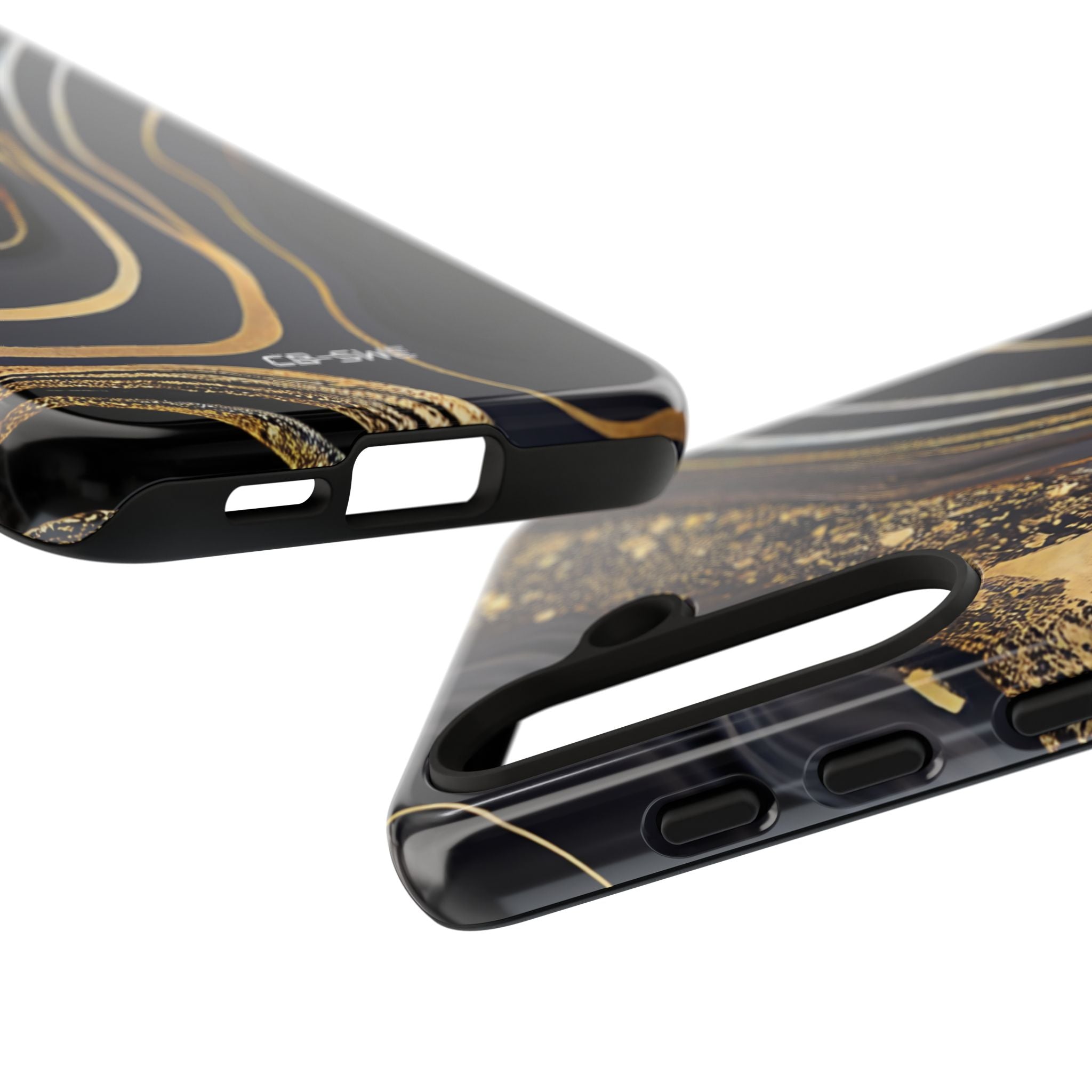 Elegant Gold Streams - Samsung Case
