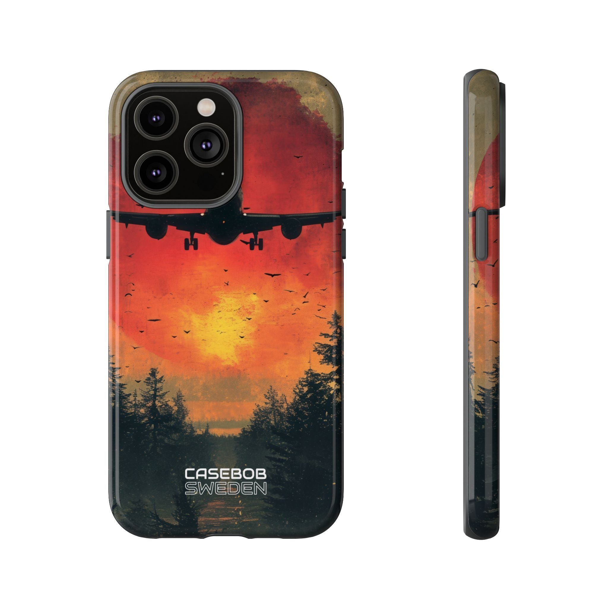 Crimson Sky Flight iPhone 14 - Tough