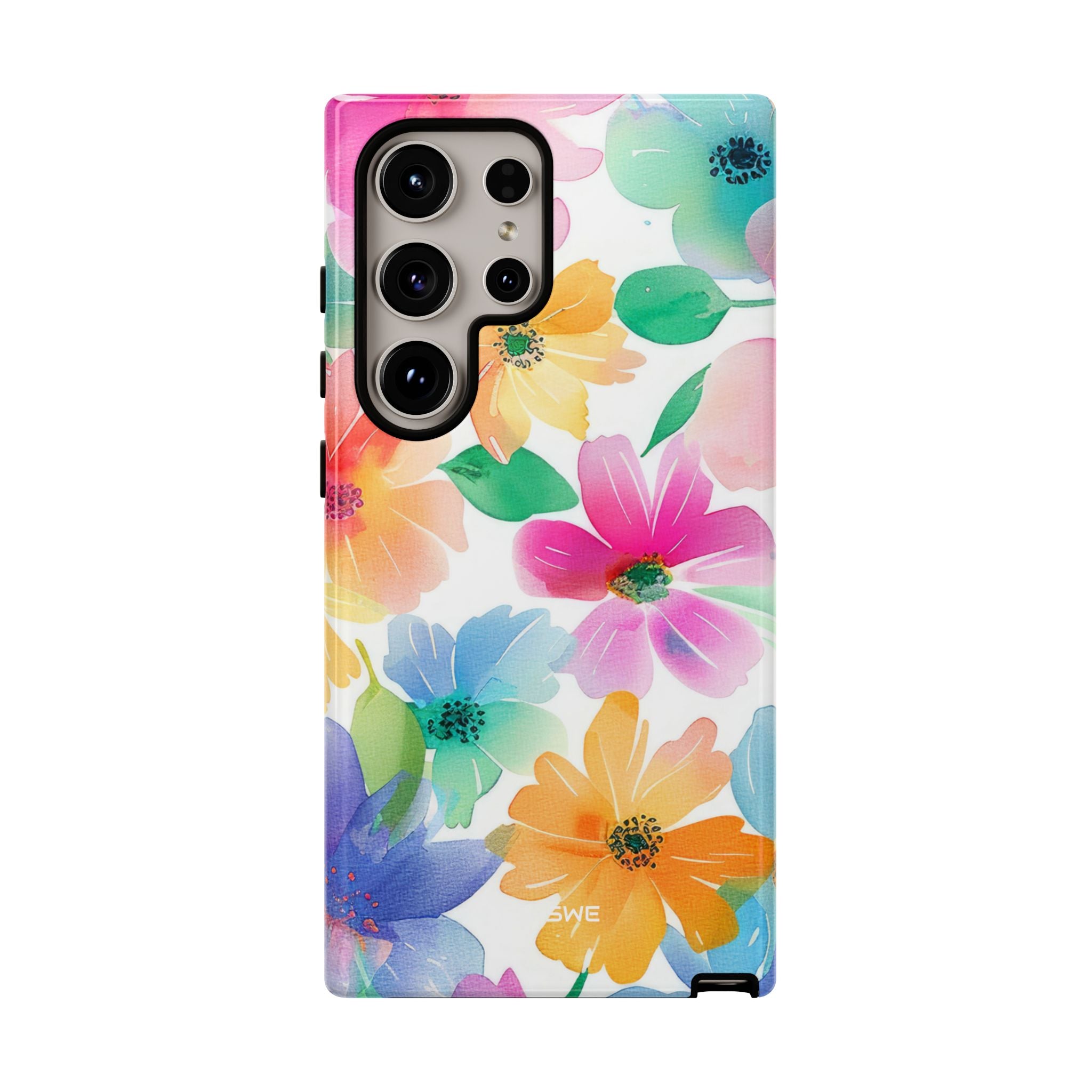 Vibrant Floral Impression - Samsung Case