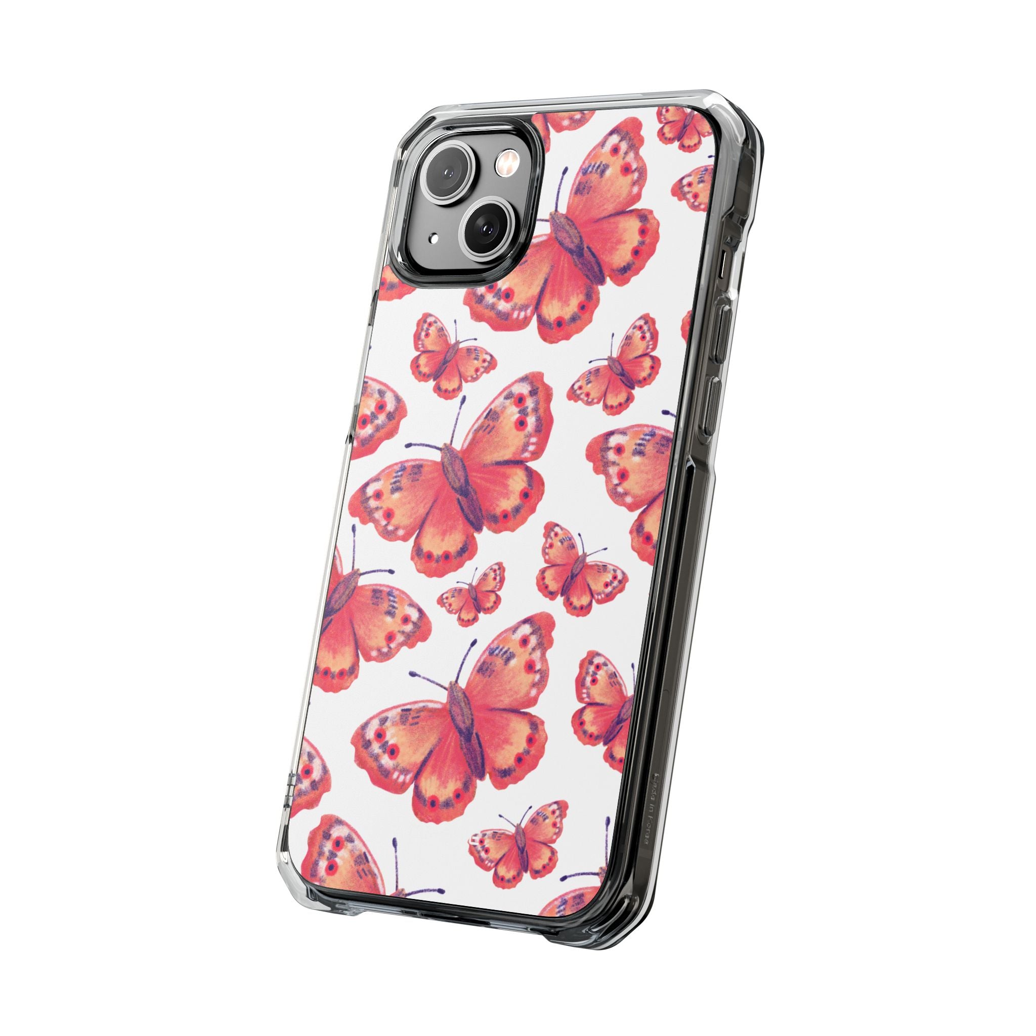 Vibrant Butterfly Dance iPhone Case - Impact
